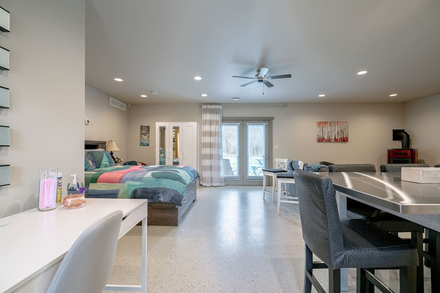 Open Concept Living and Sleeping