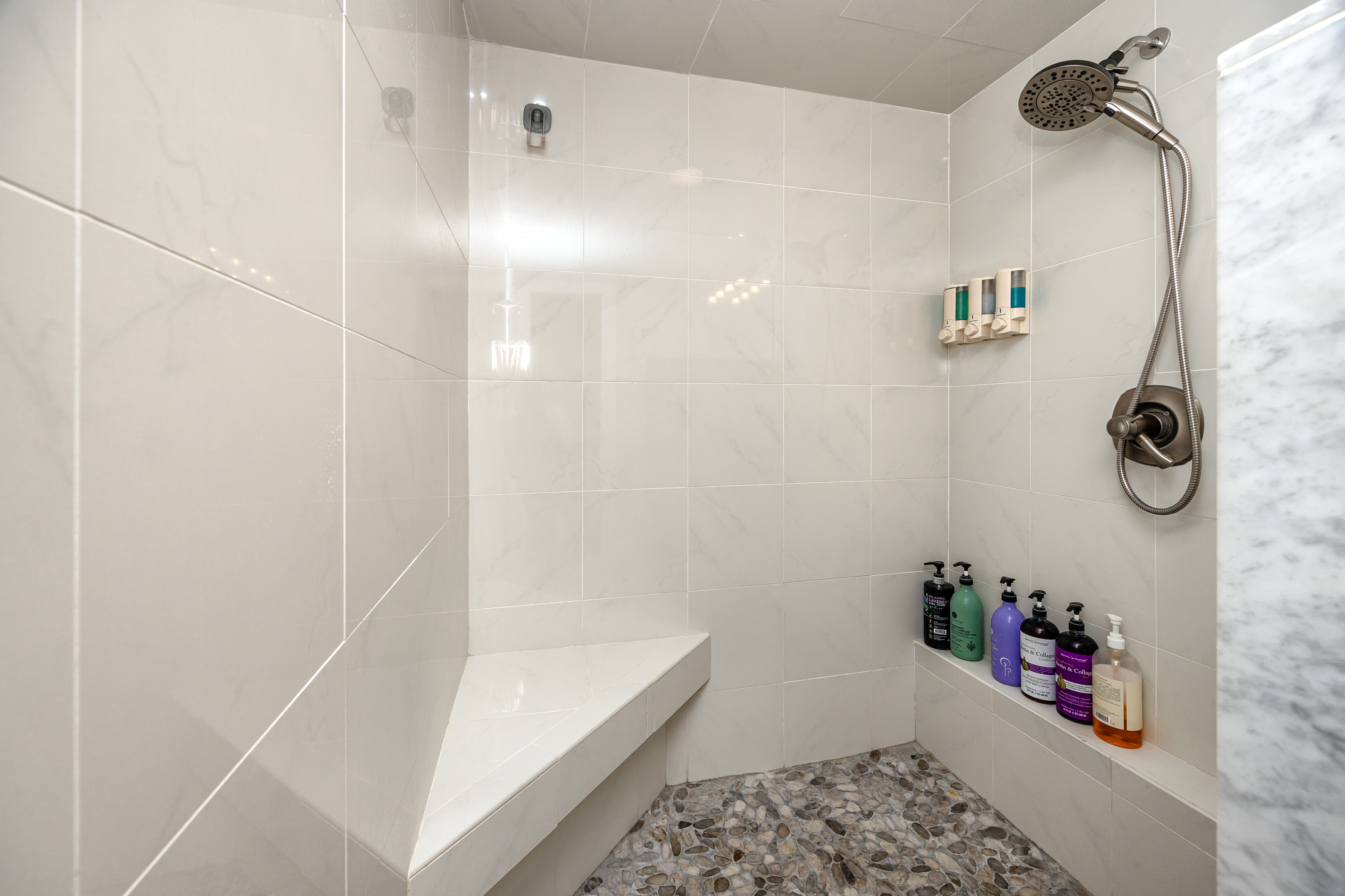 walk-in shower