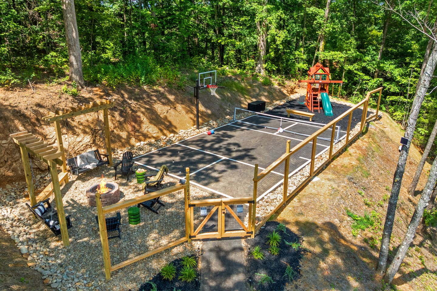 Your own private recreation area,  exclusively for Peaks & Paddles guests!