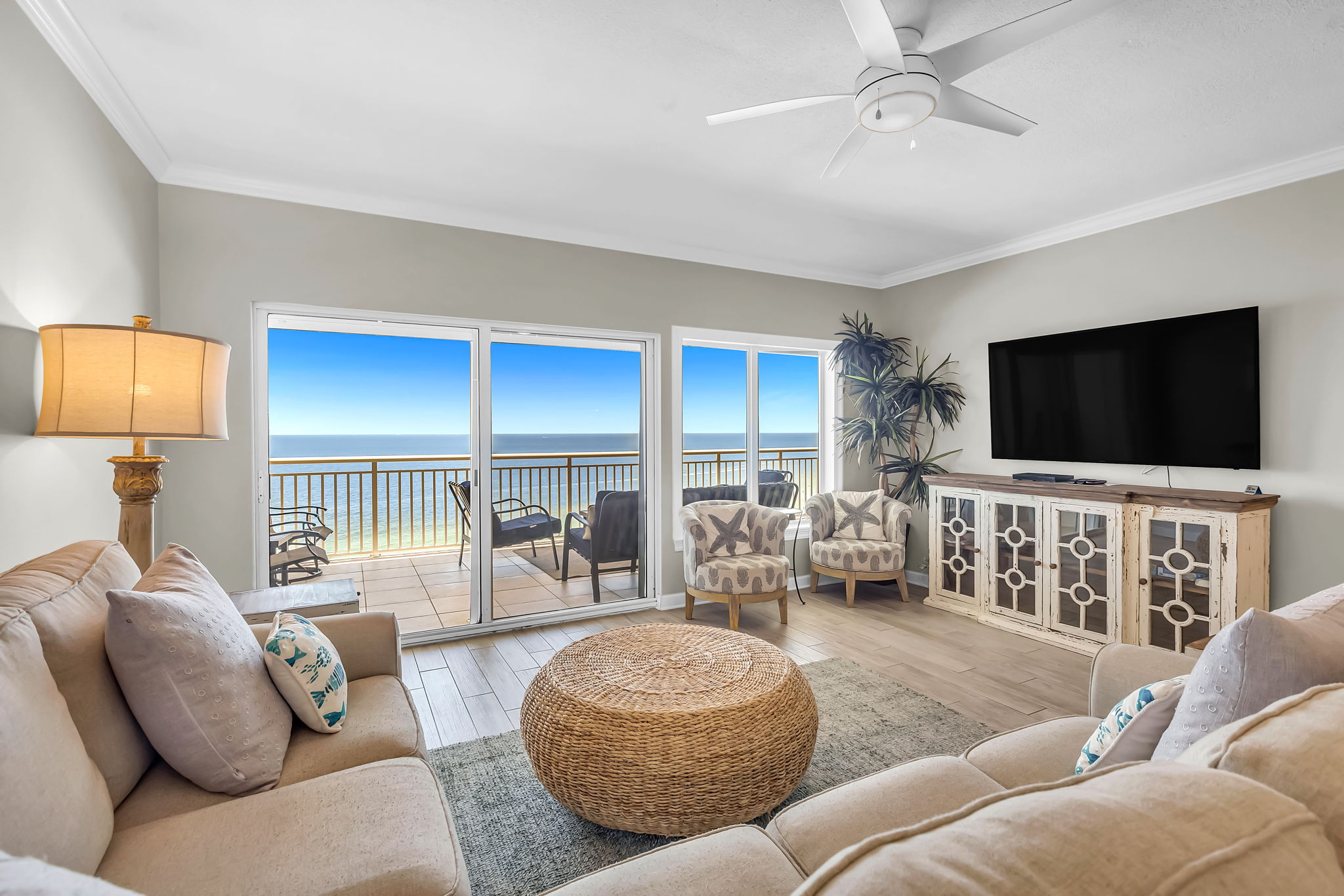 Amazing Gulf Views from Living Area
