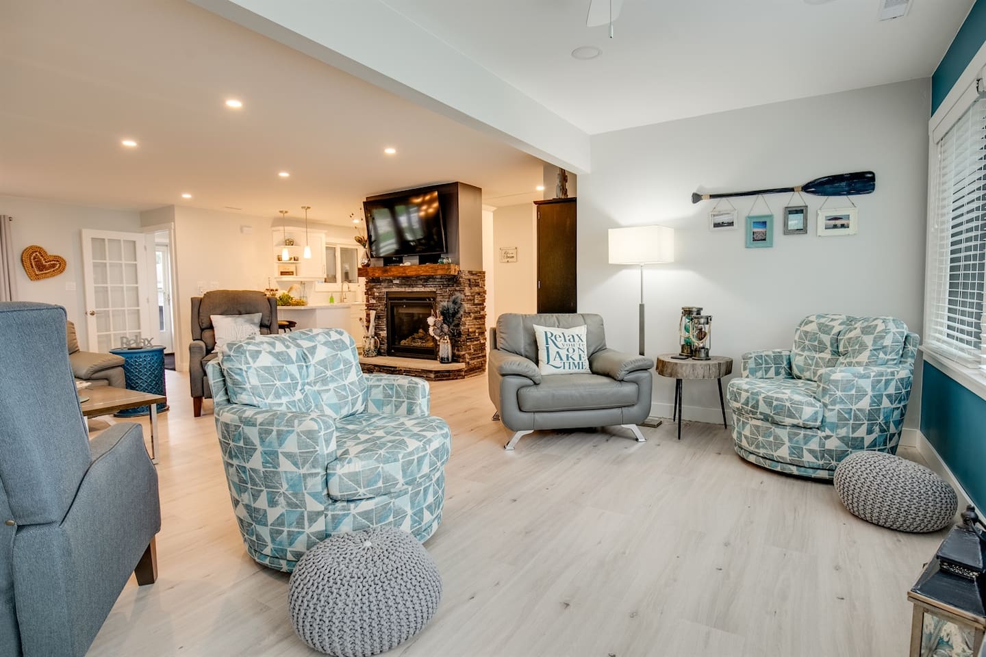 Living Area With A View