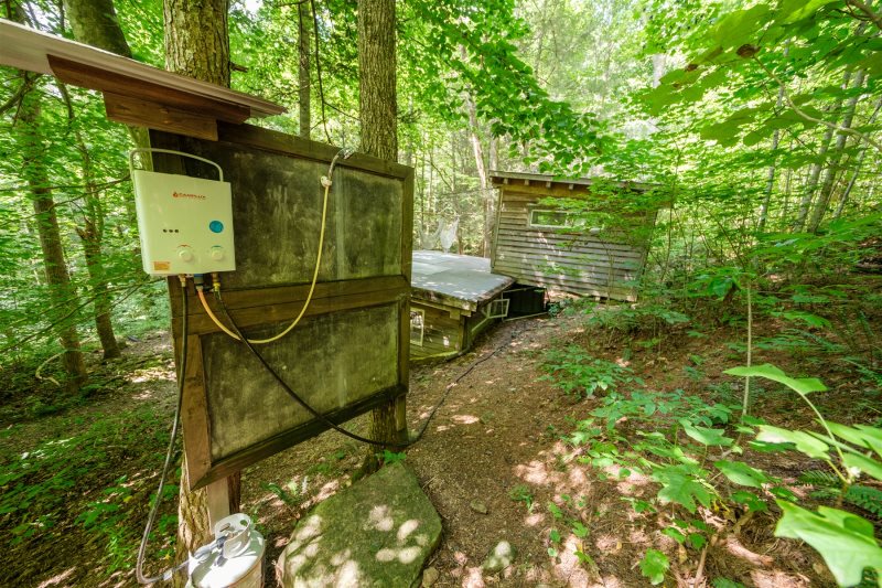 Outdoor shower