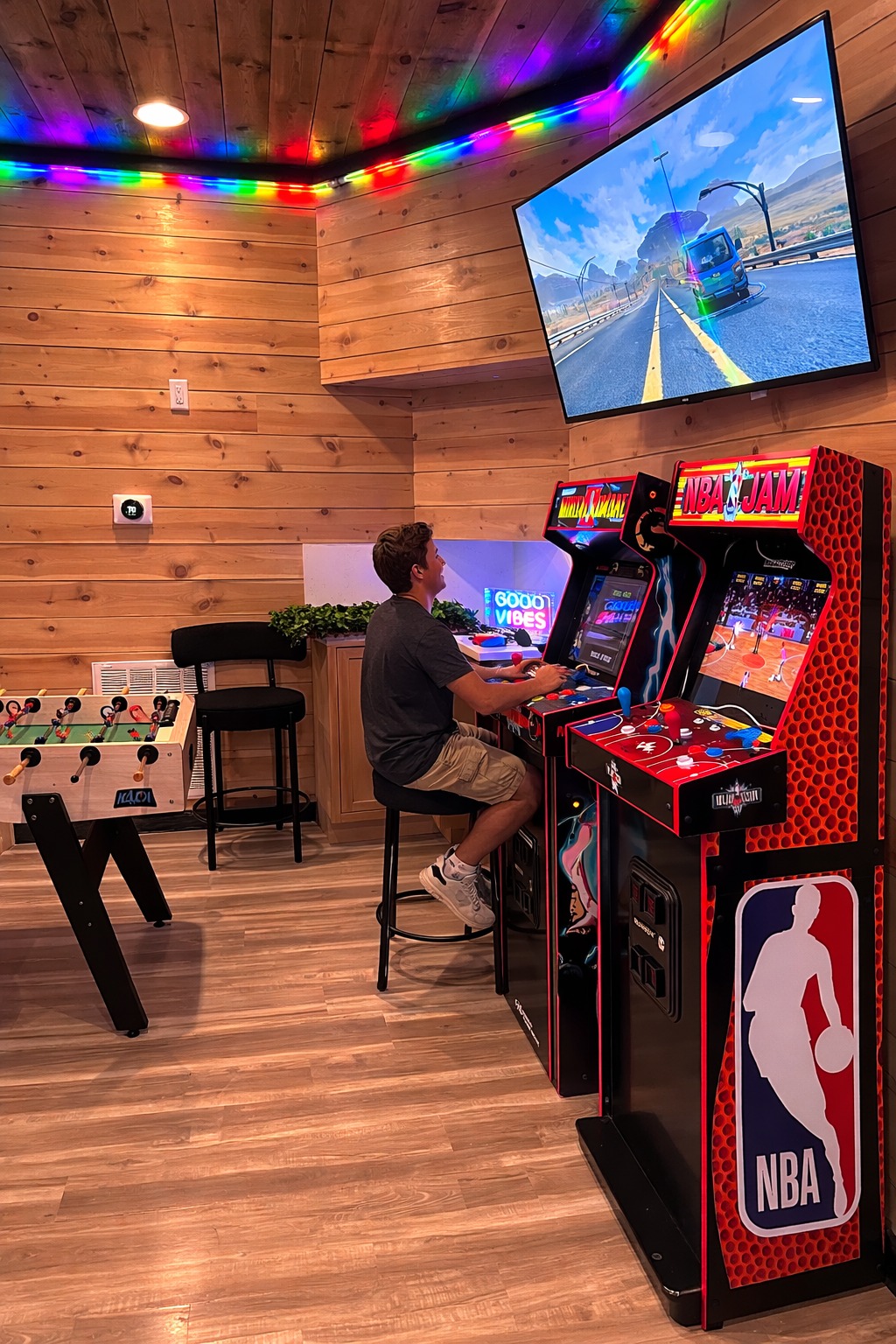 Floor 1 (Basement) - Game Room: Arcade