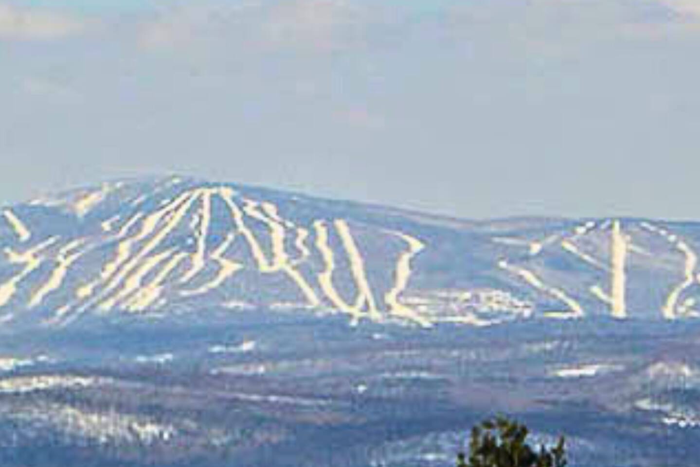 Great overview picture of Okemo Ski Mountain located only 12 minutes away from home! 