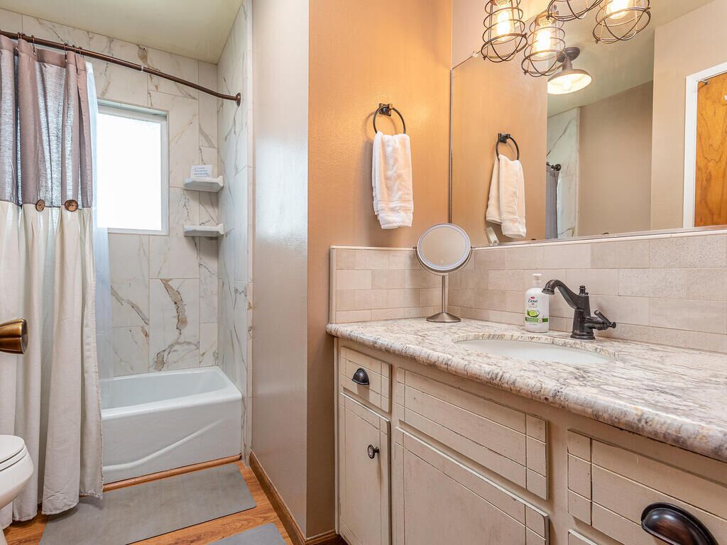 Guest bathroom - full