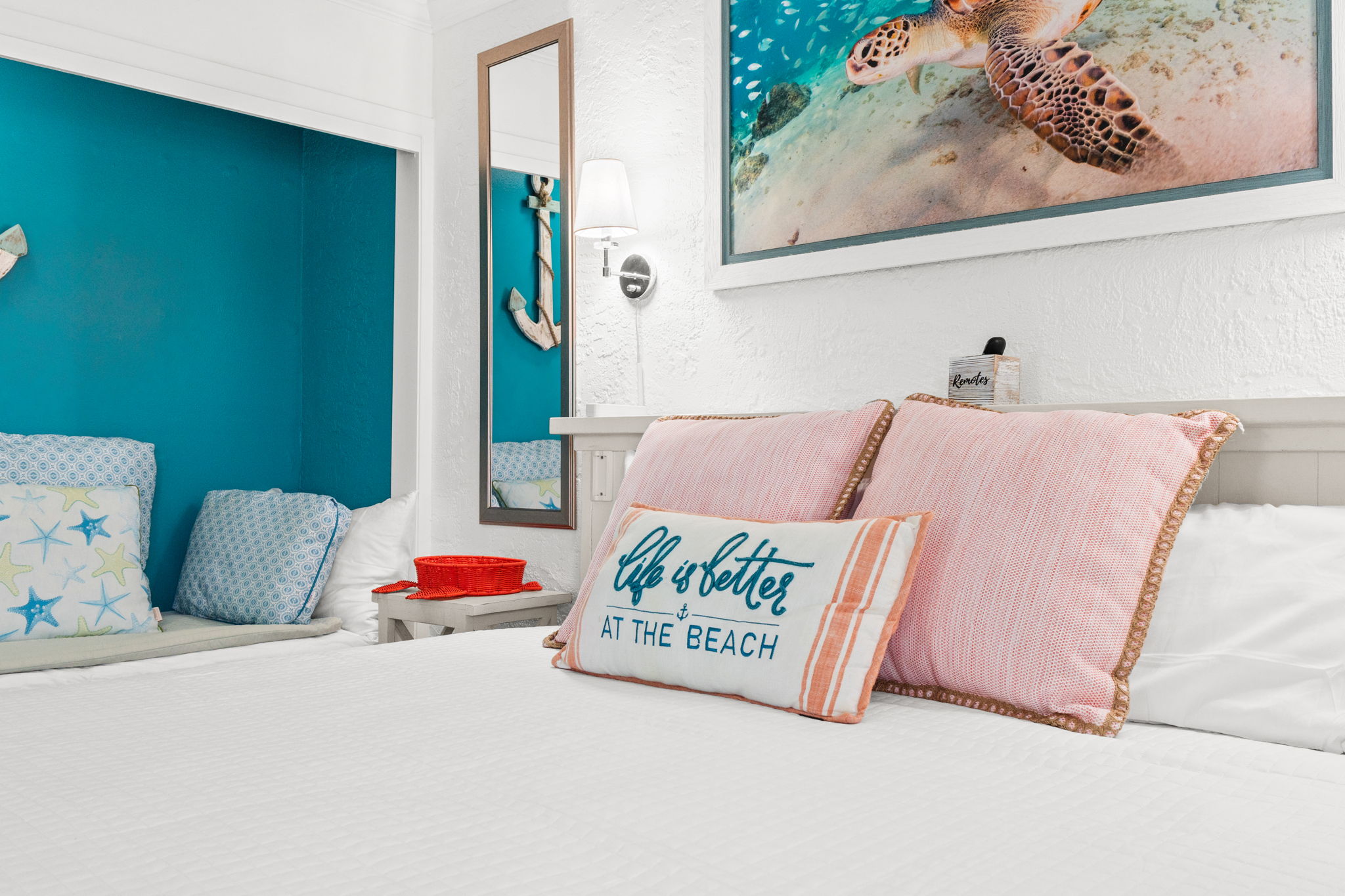 Bedroom 2 with King Bed and Twin Sleeping Area