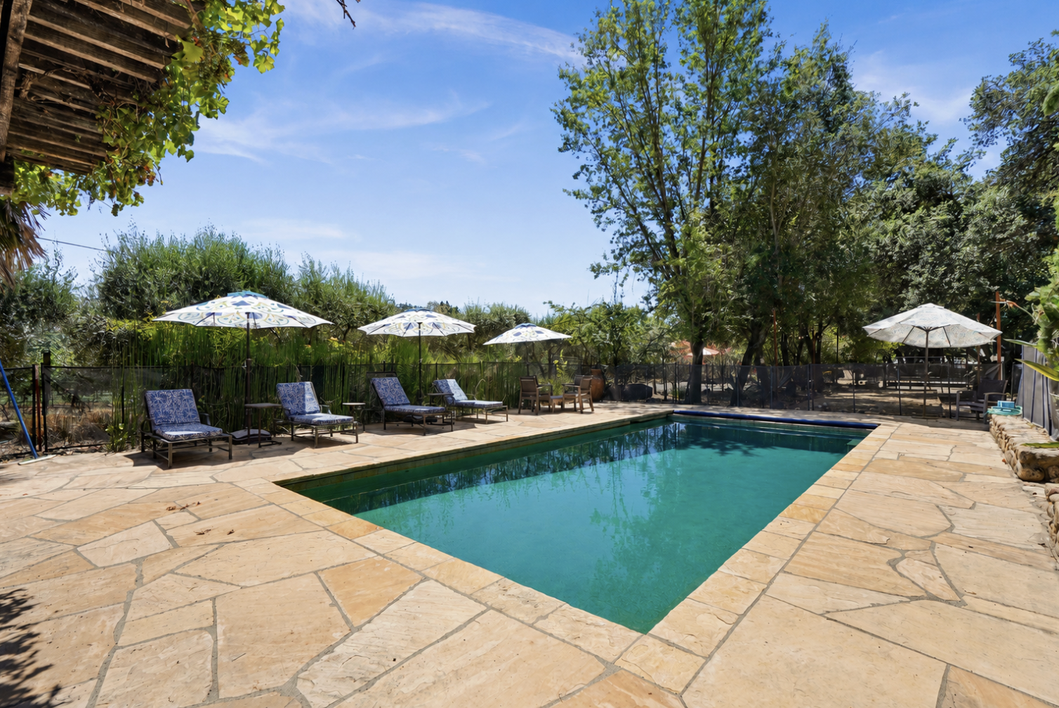 Relax by your private pool