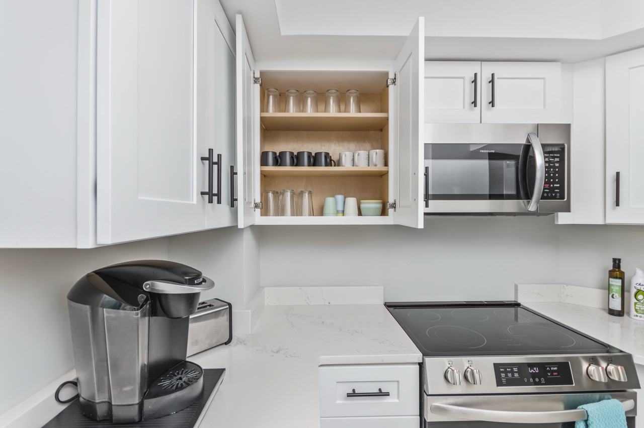 Well stocked kitchen