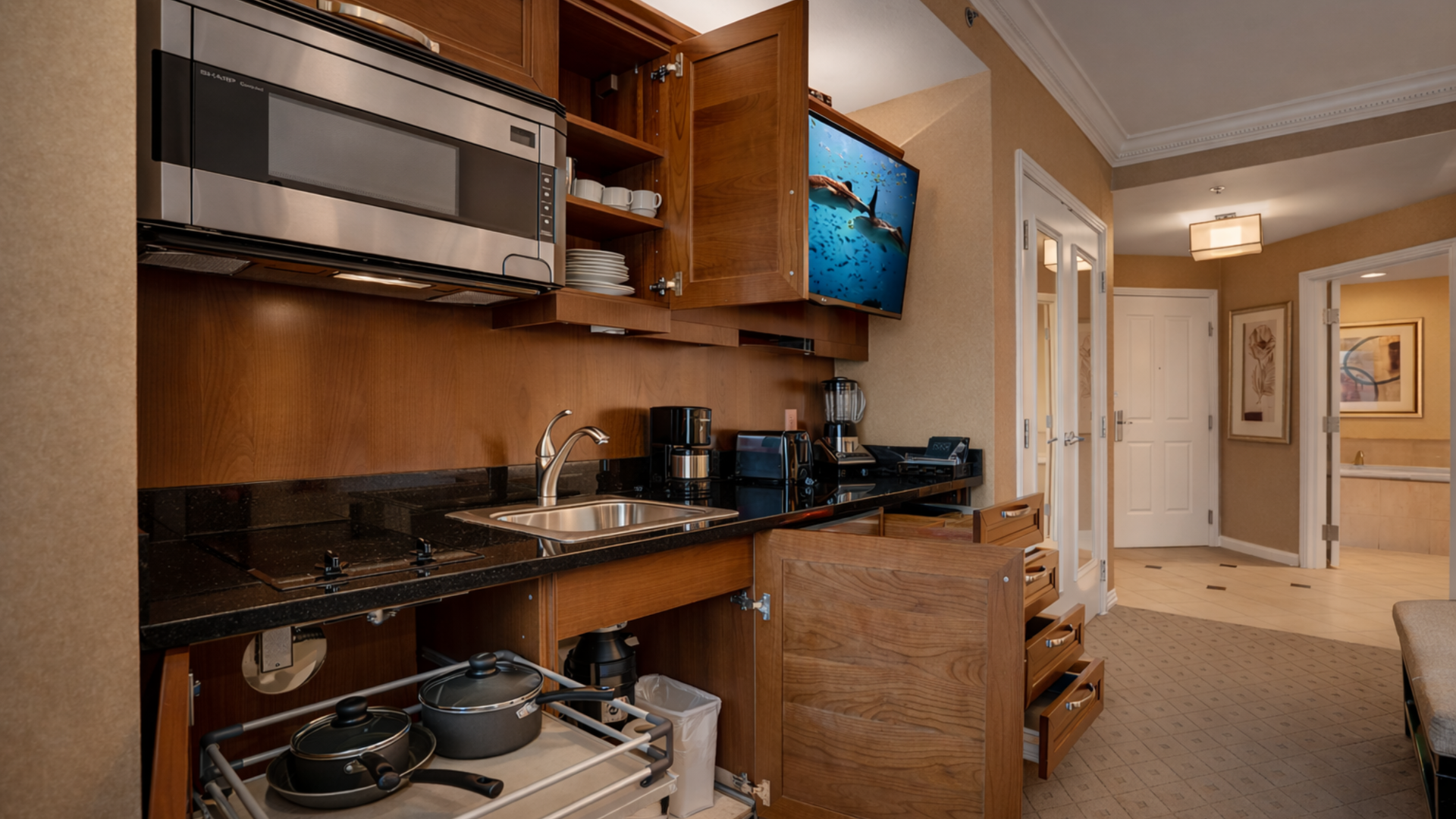 MGM Tower 2 · Unit 3204 — Open Kitchen