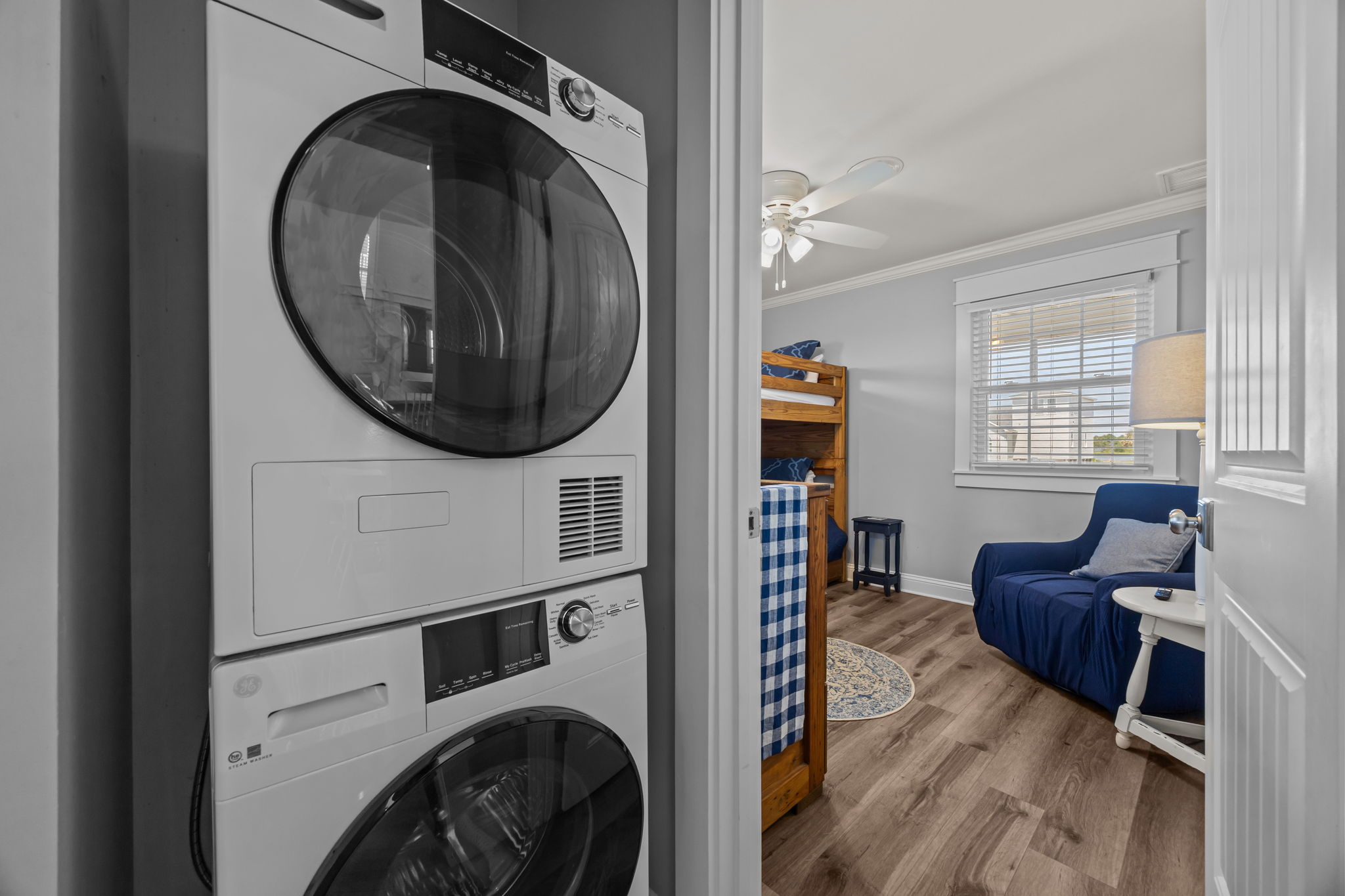 Laundry made easy with in-unit washer and dryer