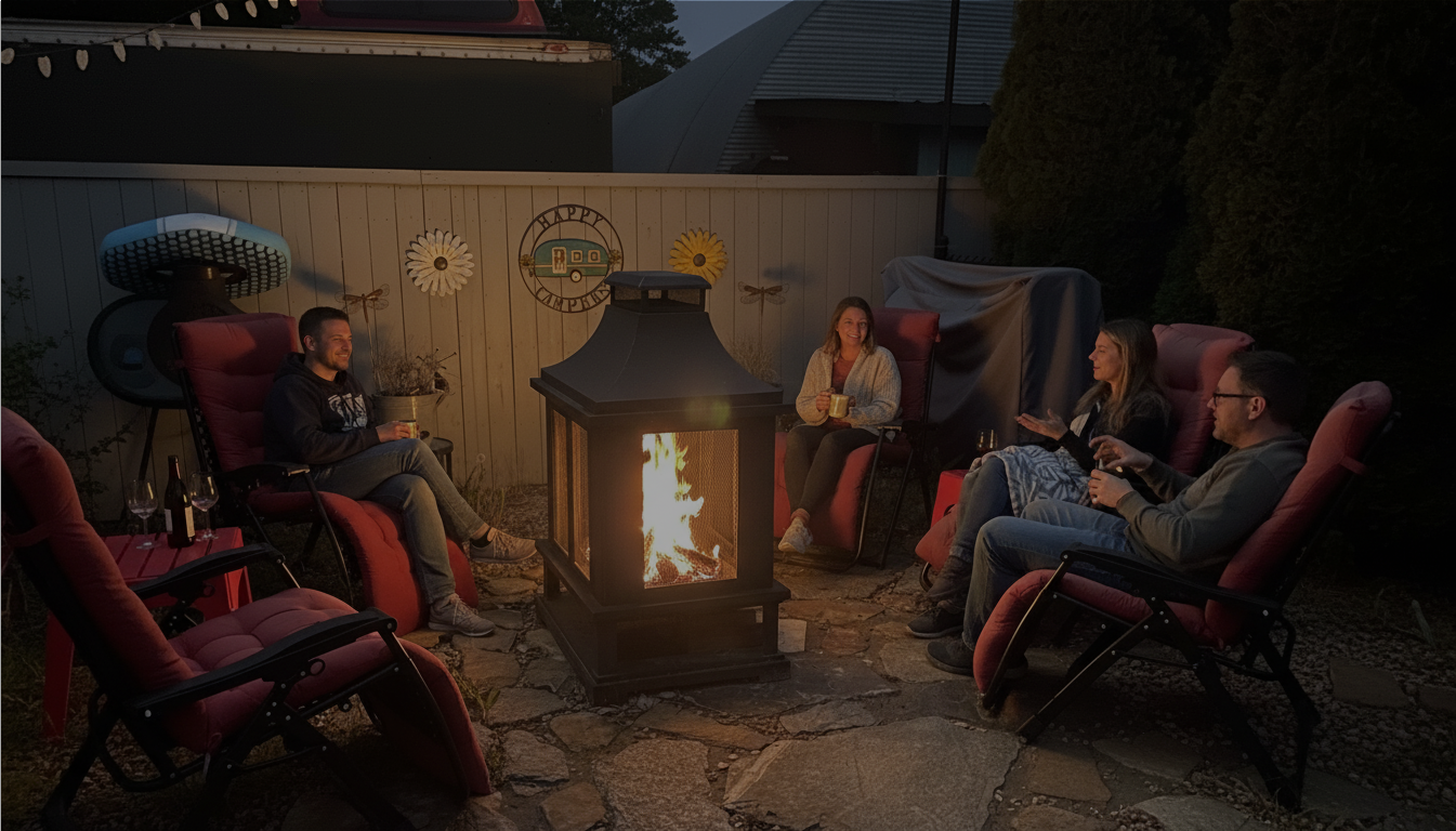 Unwind & Enjoy Nights by the Fire