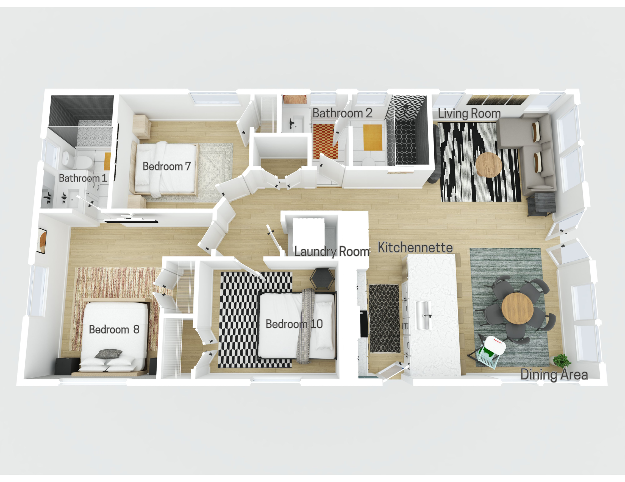 Guest House Inner Layout Sample