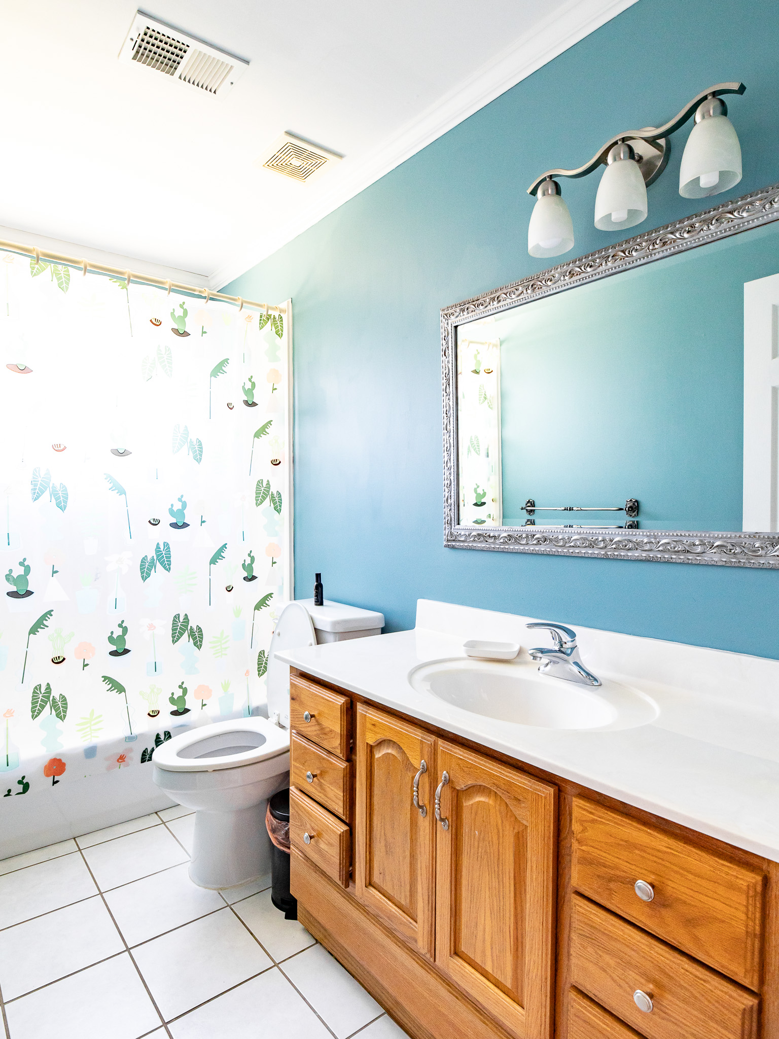 Hallway Bathroom w/ tub/shower combo