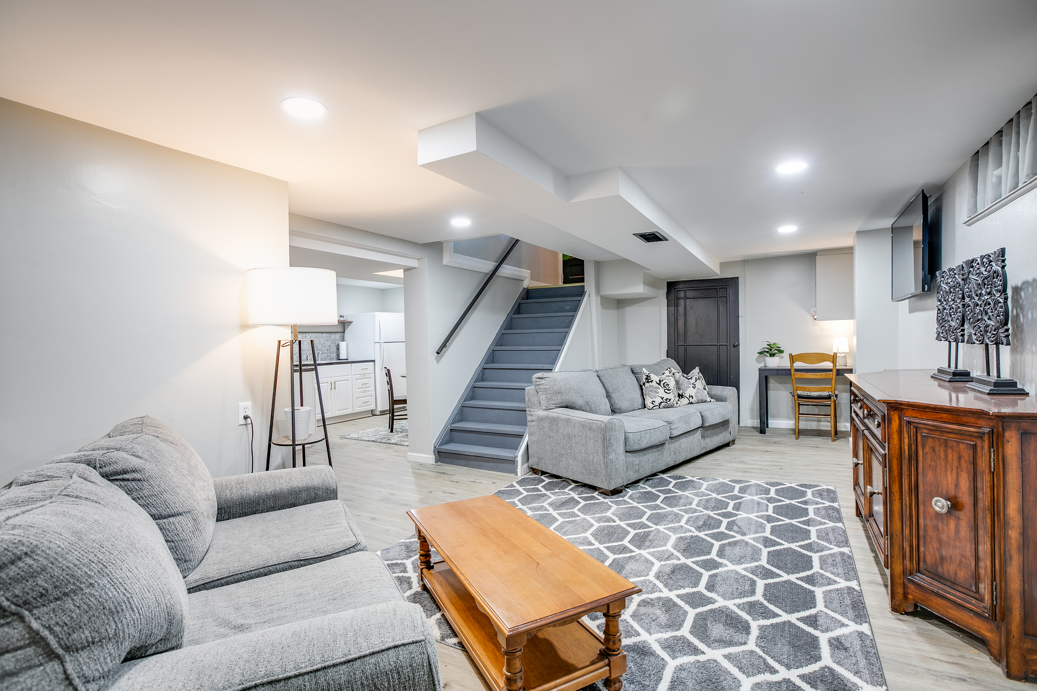 Basement Unit—Walk to ND 3