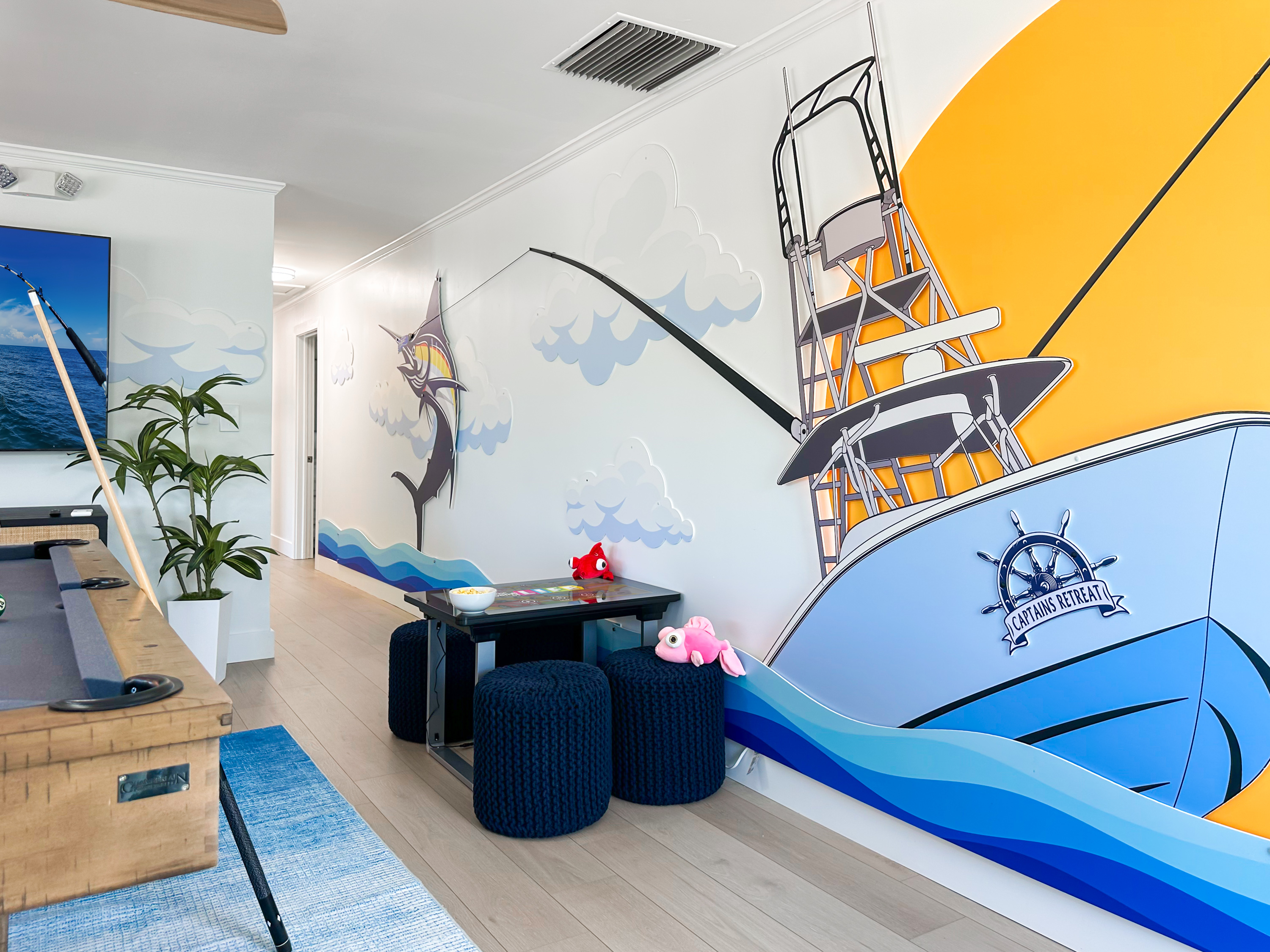 Or challenge a friend to a game on the Infinity Game Table.