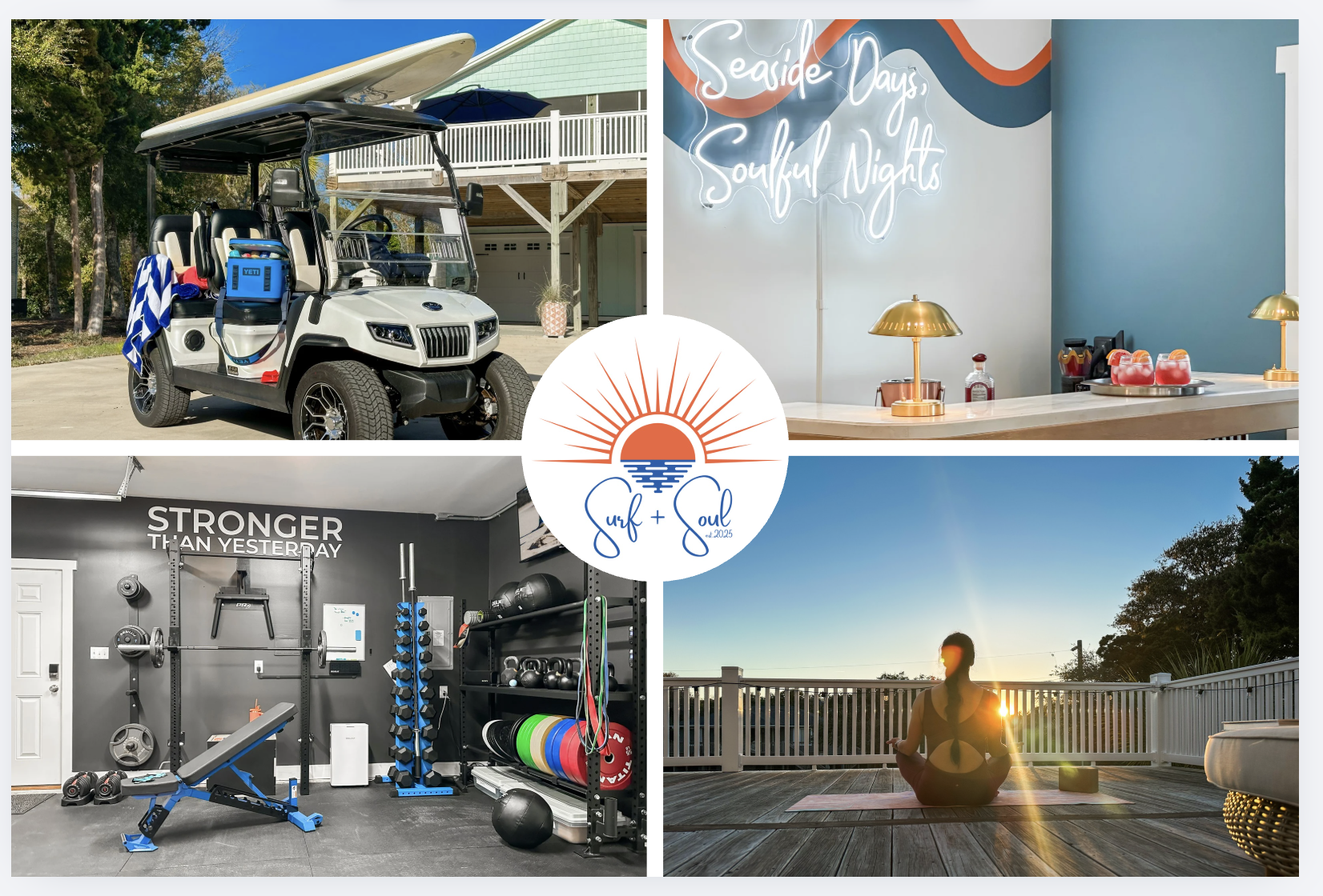Welcome to Surf & Soul on Emerald Isle!