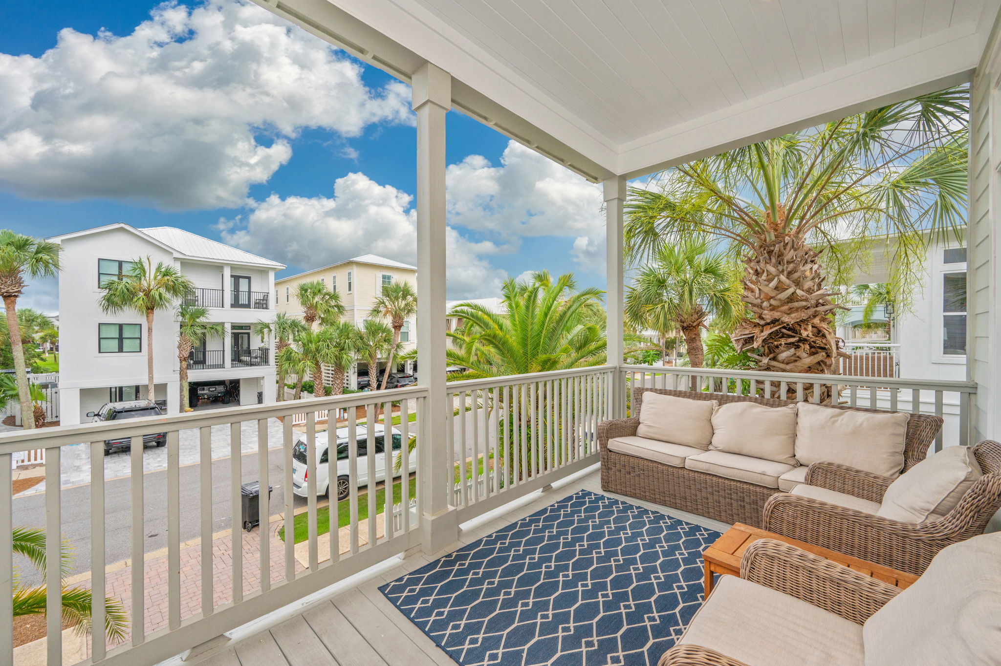 Front deck of 2nd floor main home entrance