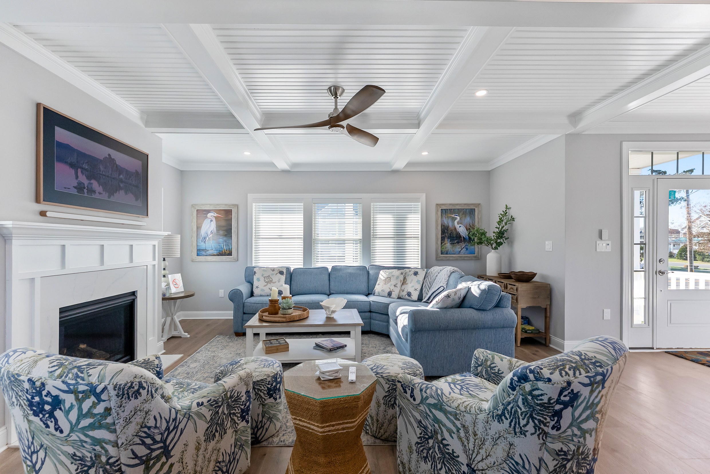 Open Concept Dining Room with View Of Living Room