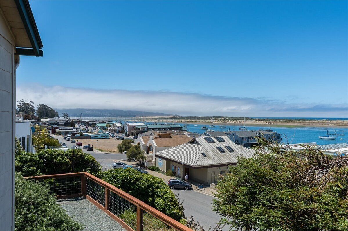 View from upstairs deck
