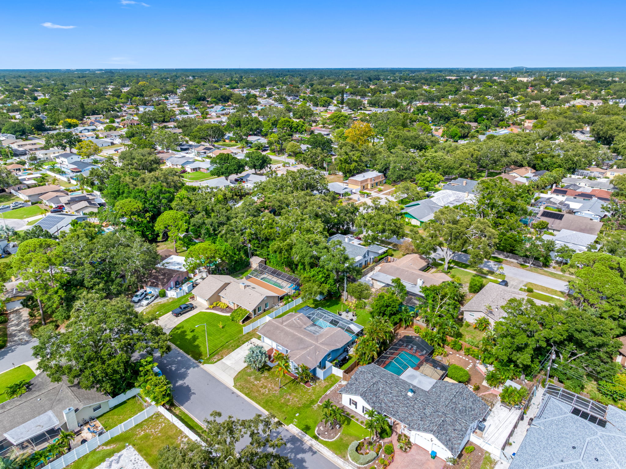 Aerial View of the Neighborhood