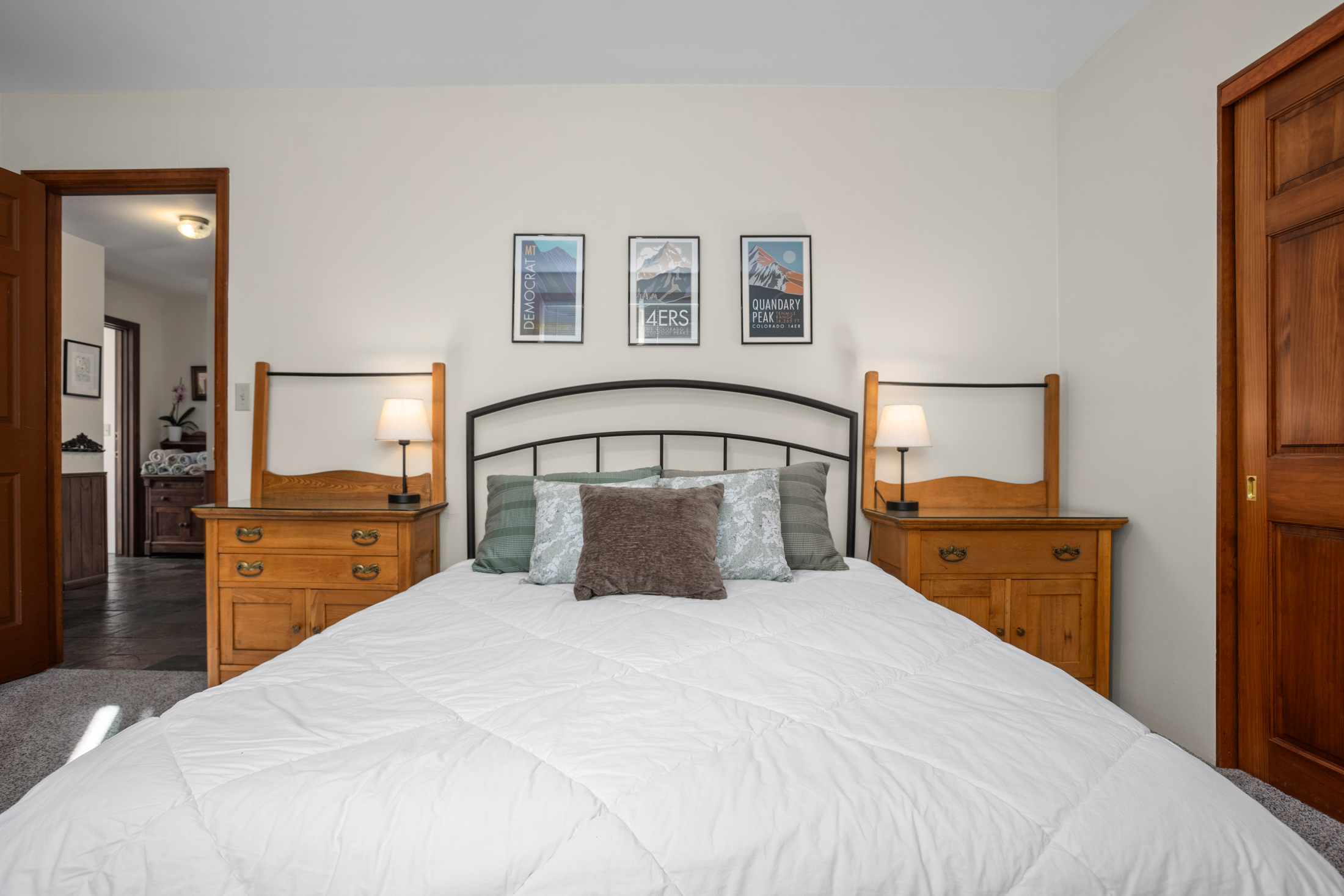 Ground Level - Bedroom 3 - Queen and 2 Twins