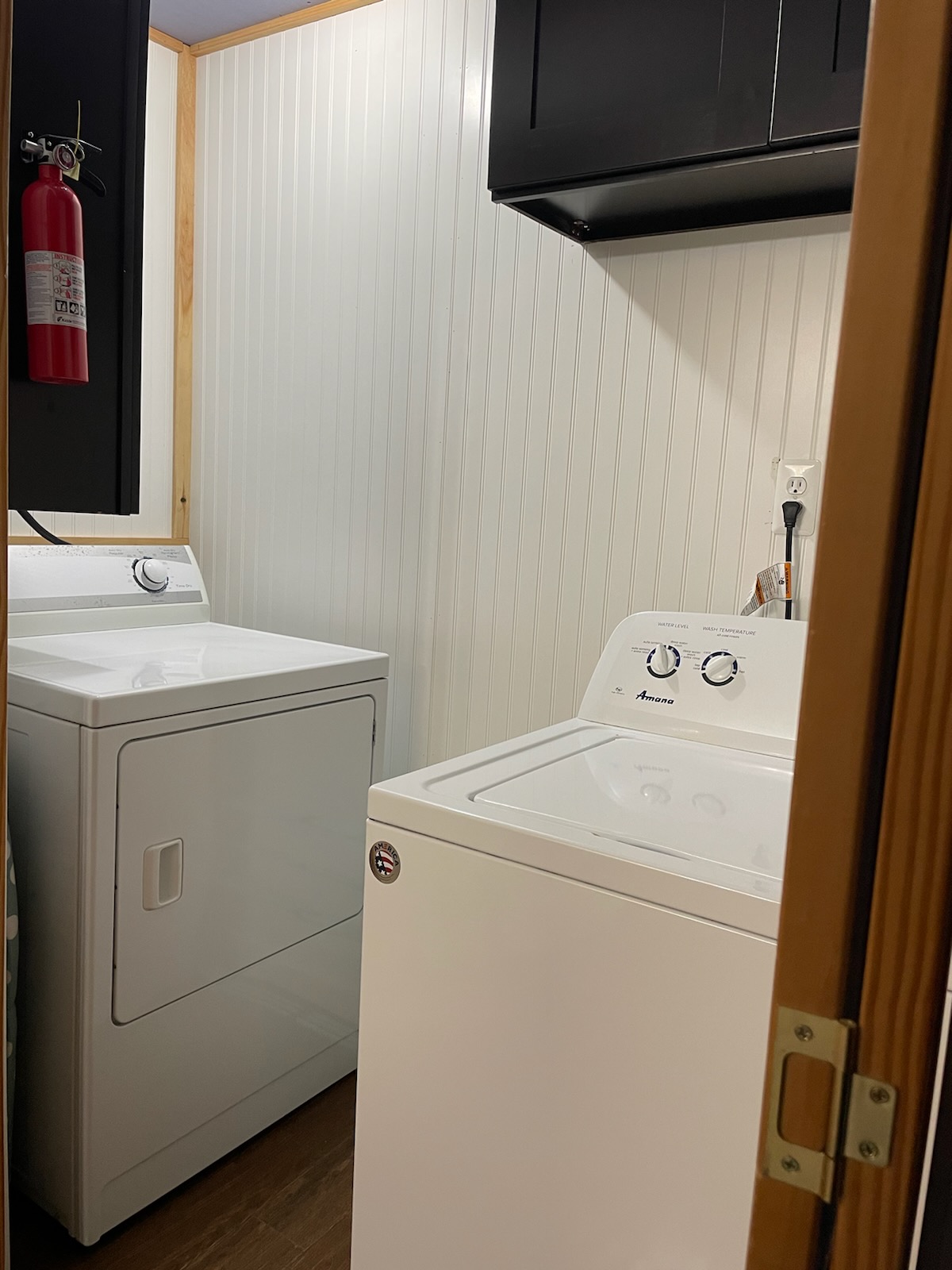 Laundry area.