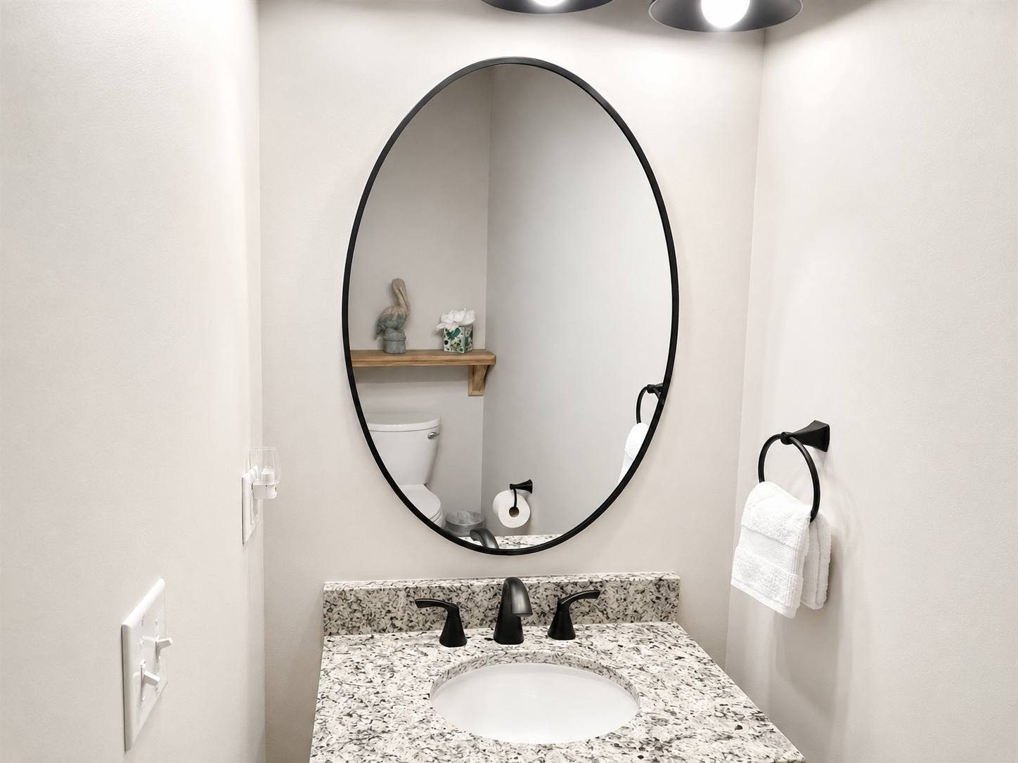Half bath in bunk room