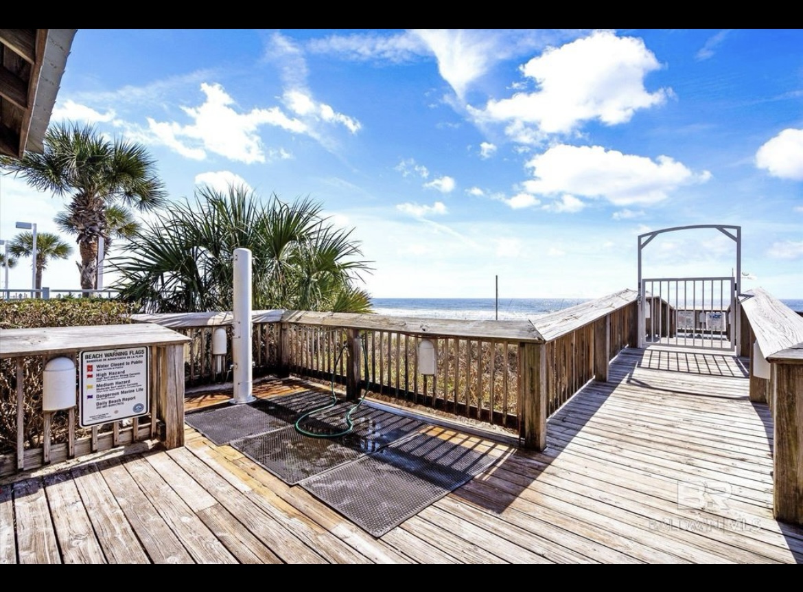 Gated Entry to Beach Access with Showers