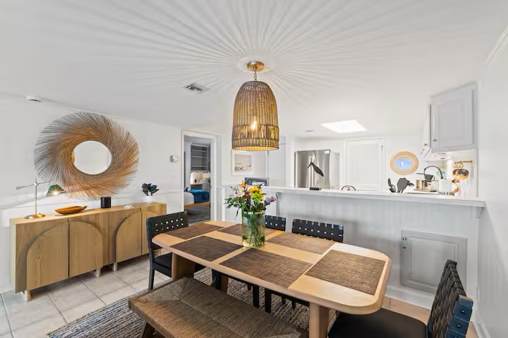 Elevated coastal style.