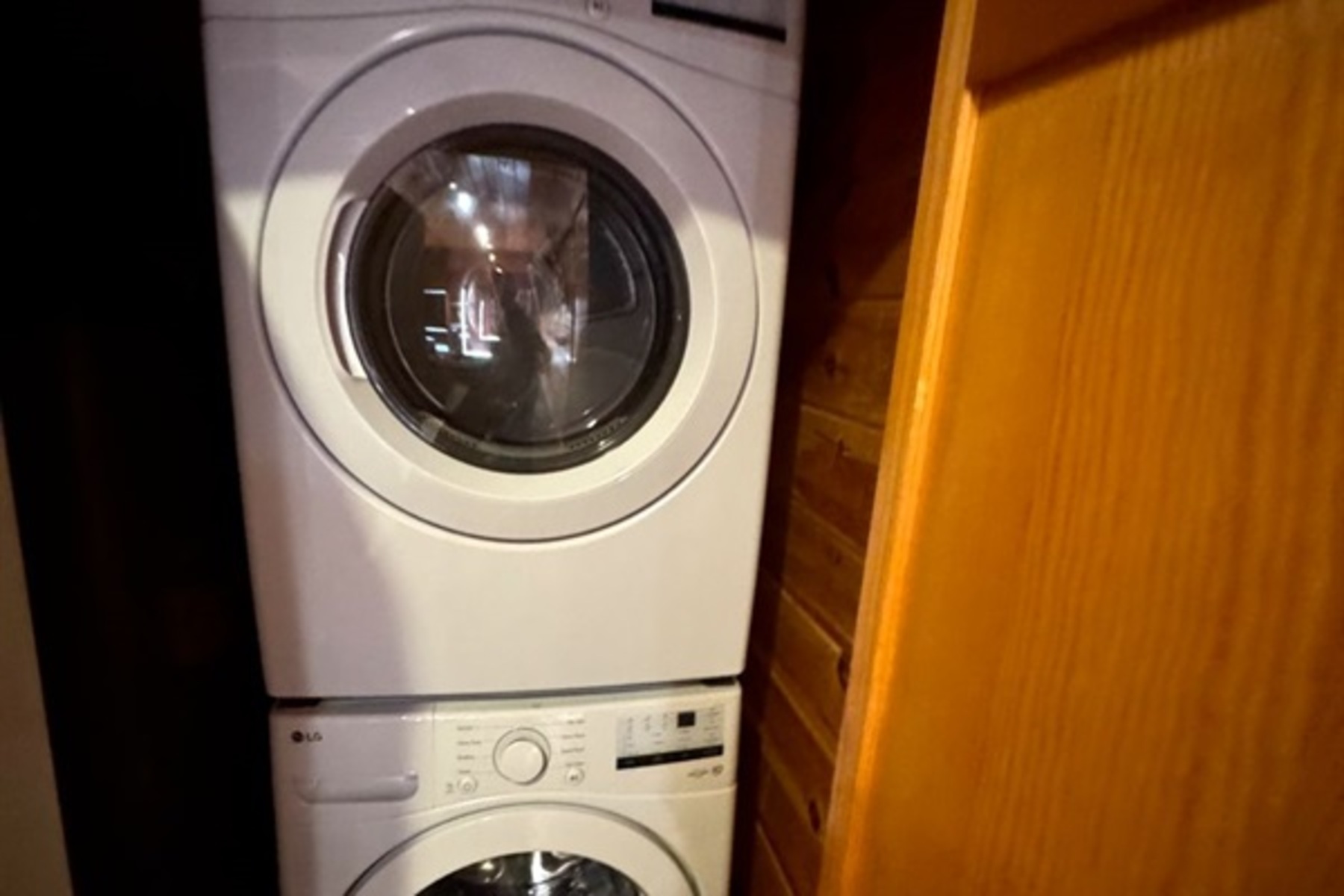 Take advantage of in cabin laundry with new machines that make longer family stays feel effortless.