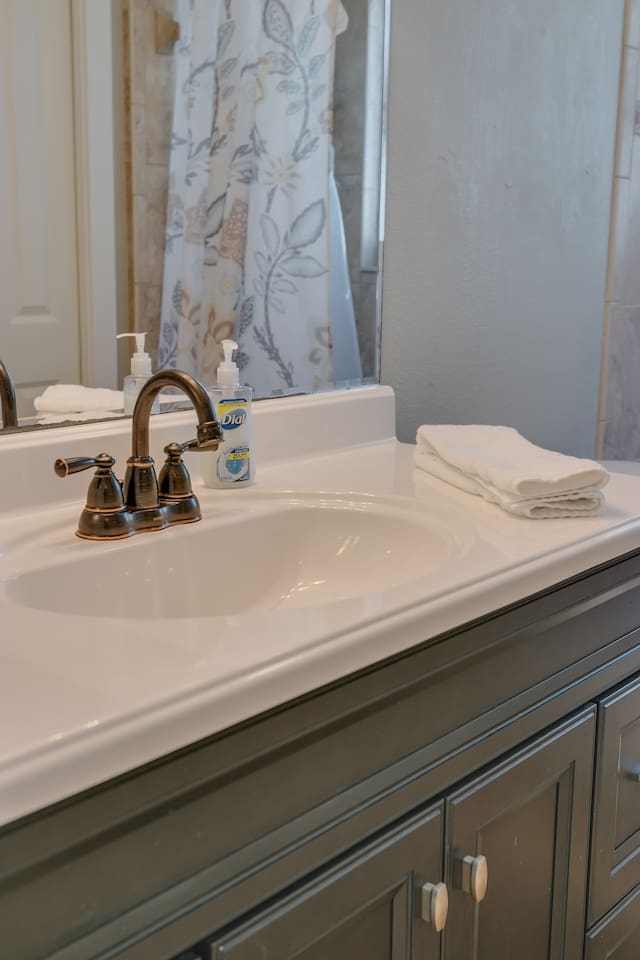 Updated Hall Bath