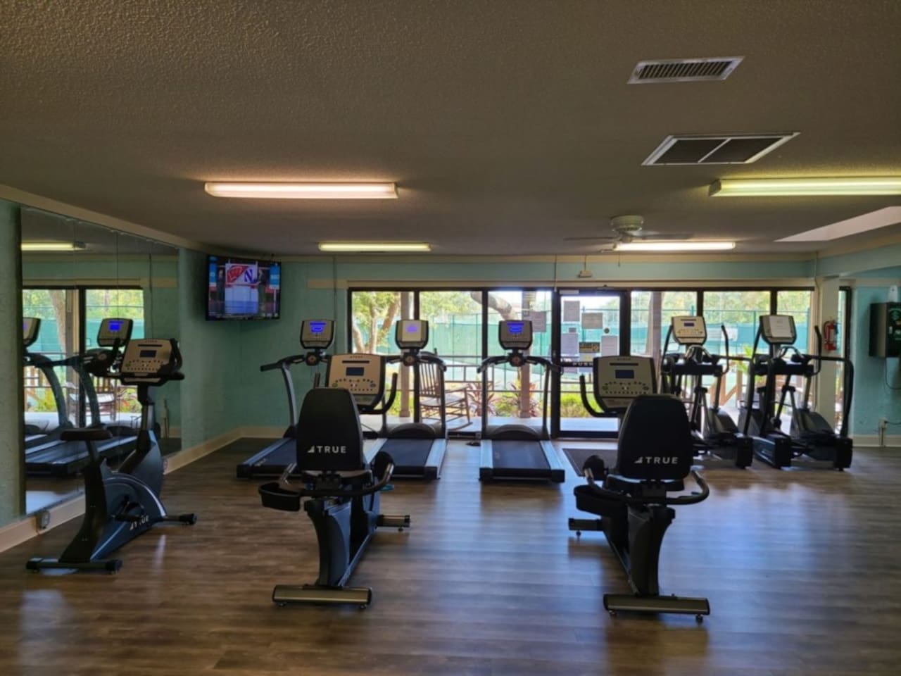 Resort fitness center