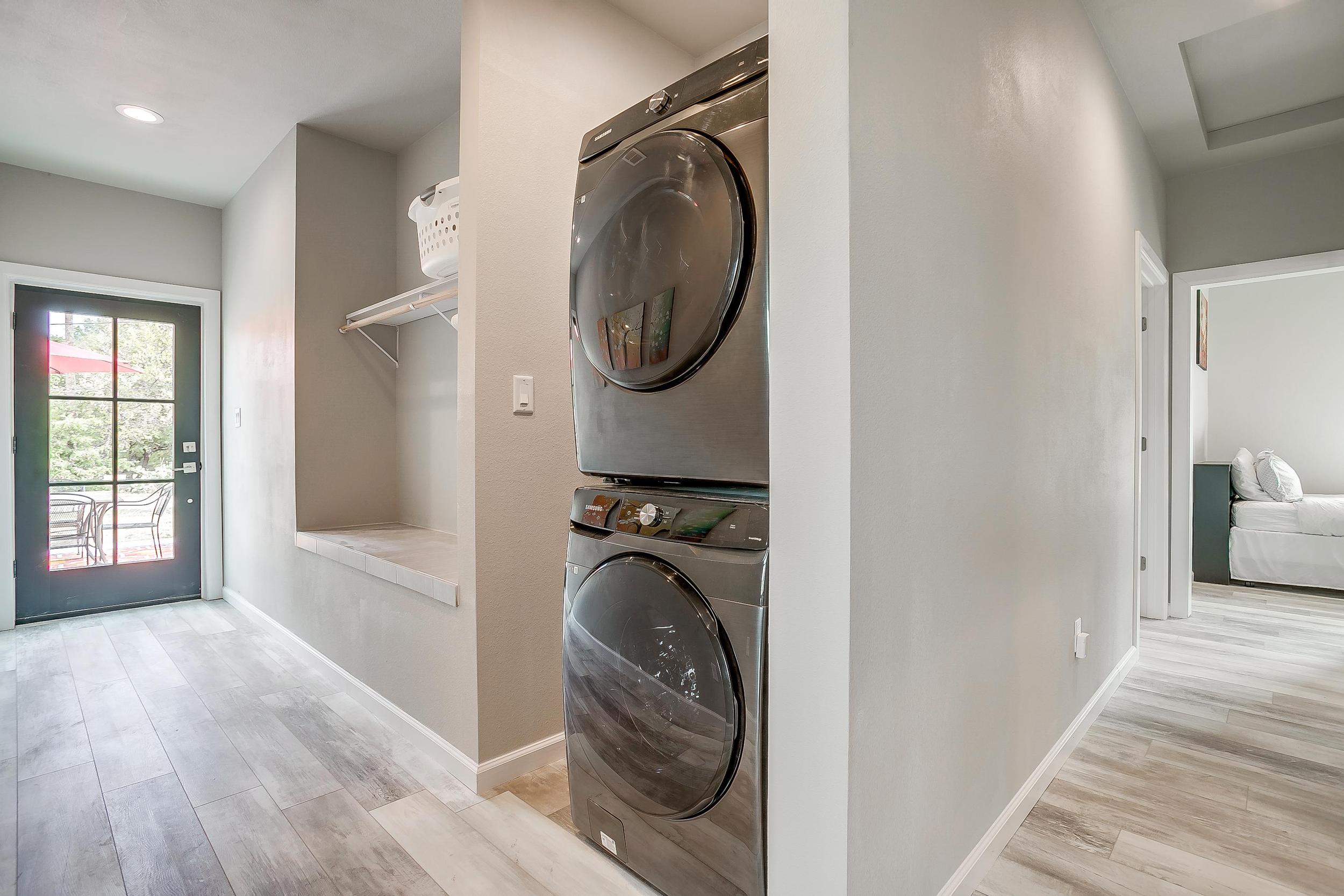 Laundry facility on site