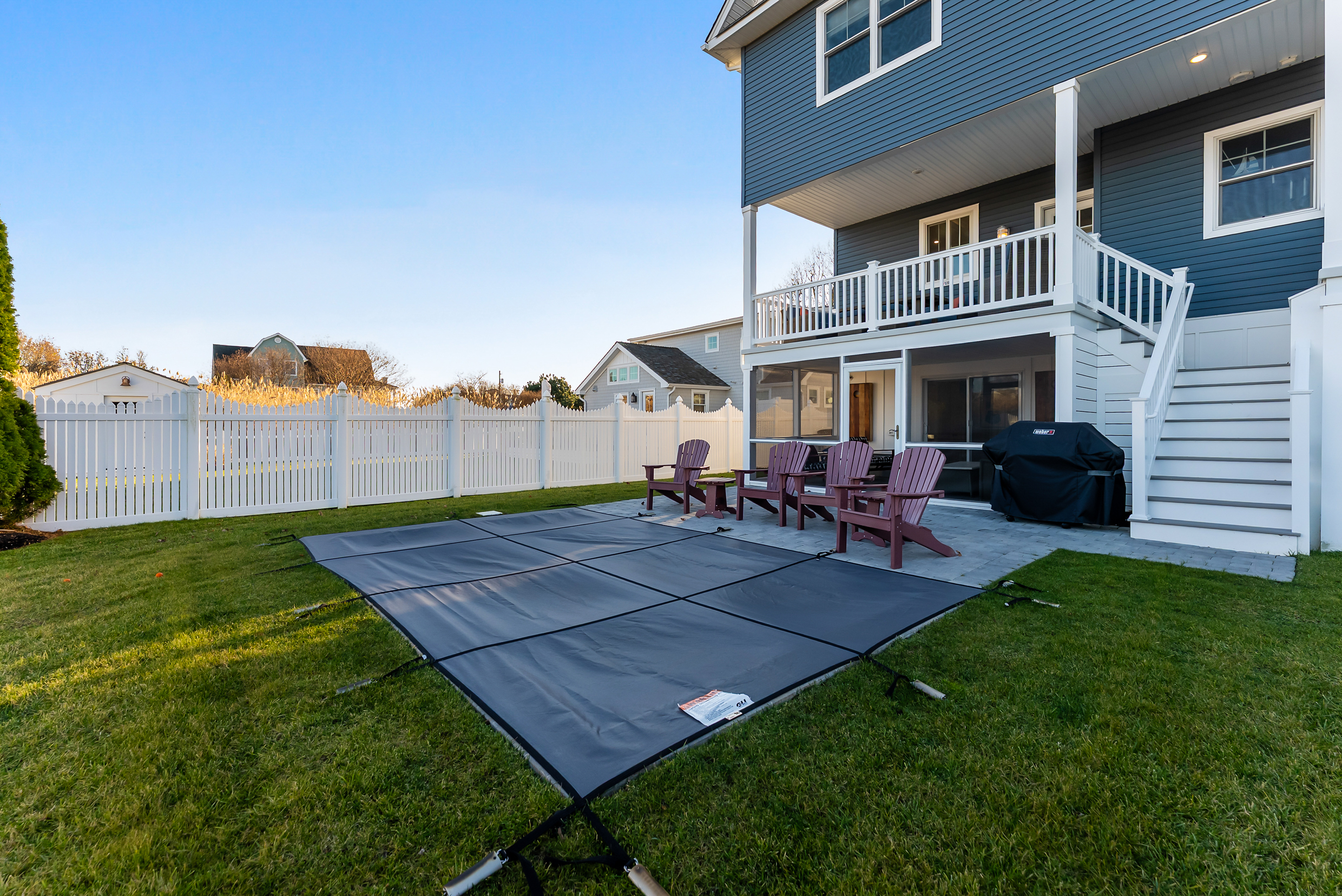 Private In-Ground Pool in Large Rear Fenced in Yard