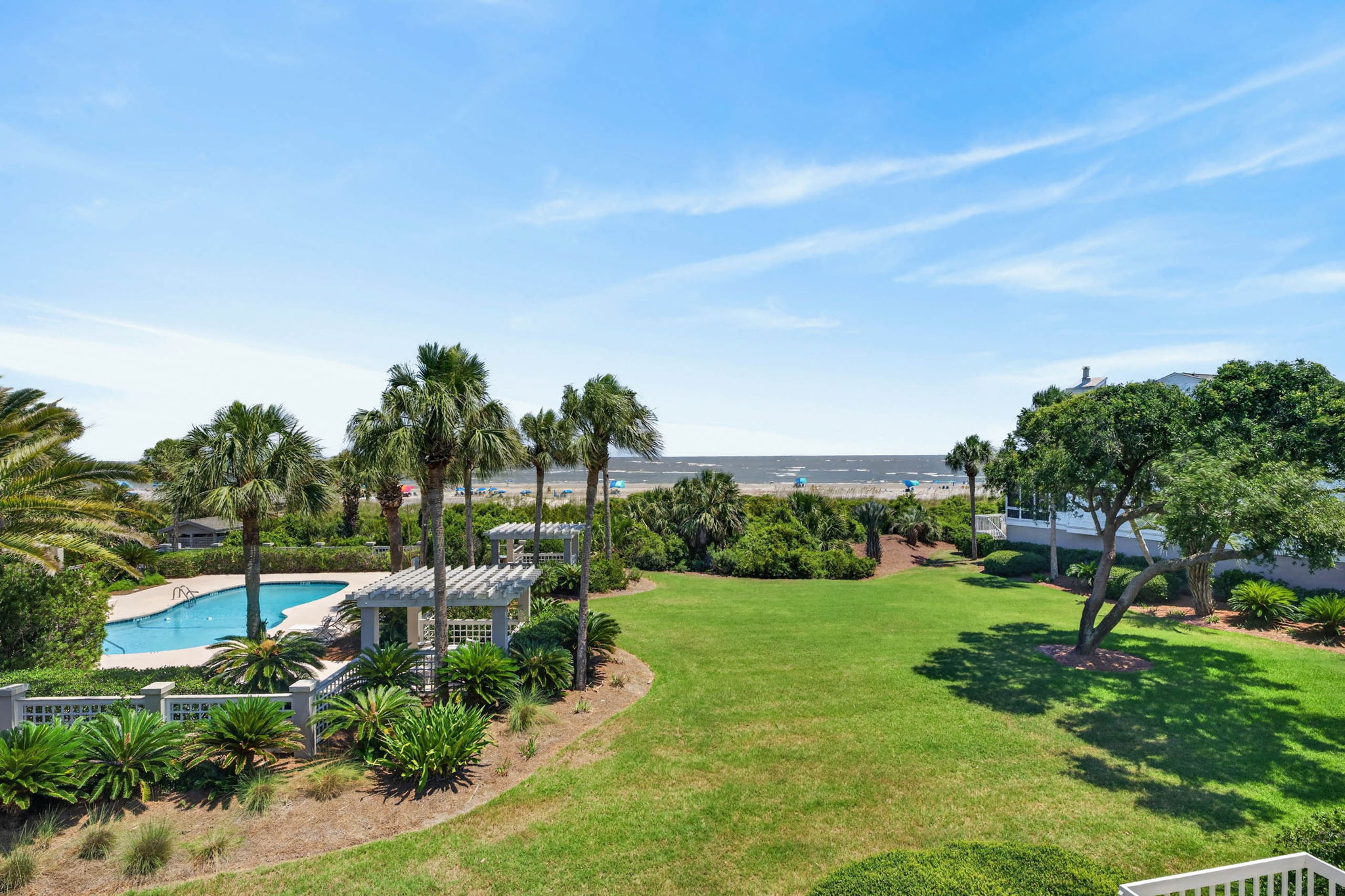 View from 2nd floor balcony | Oceans 22 | 22 Beach Club Villas, Wild Dunes | IOP Escapes