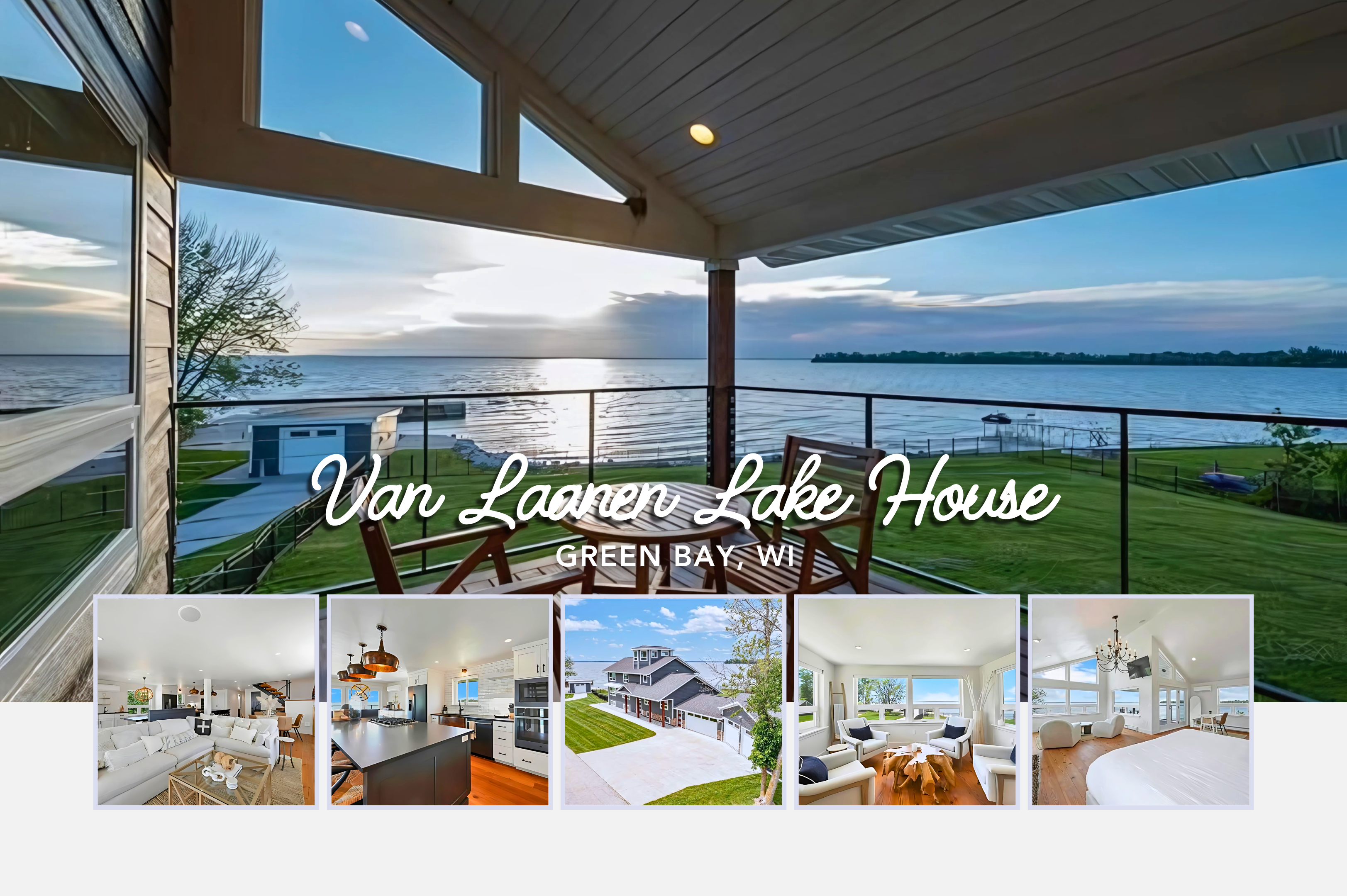 Scenic Bayfront Views And Kayak Access - Elegant Winter Retreat - Green Bay, WI