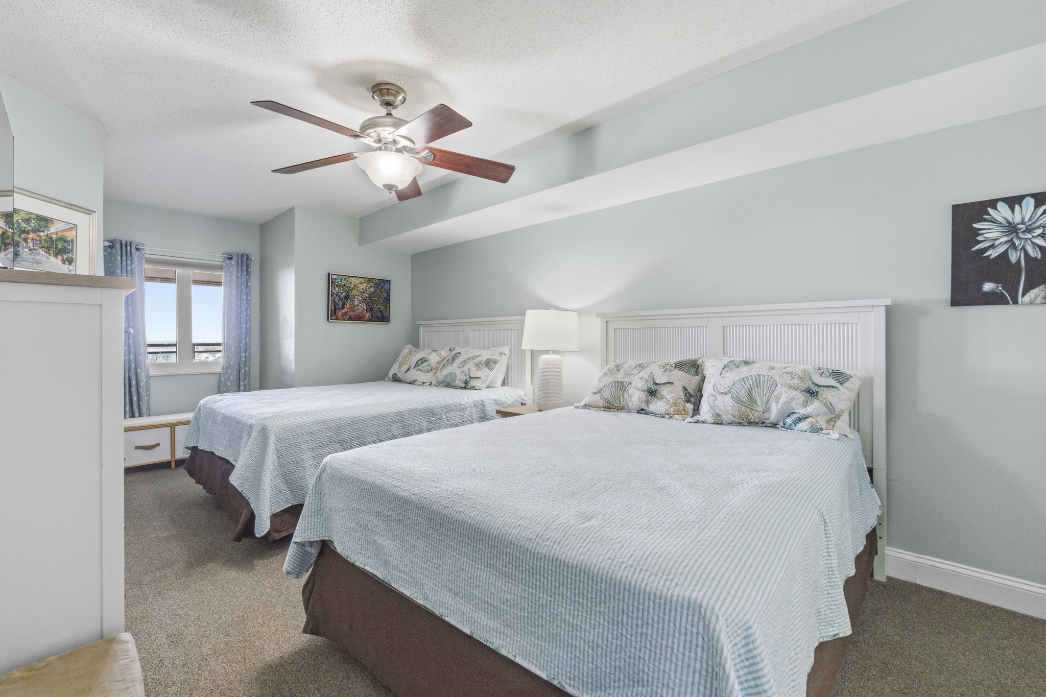 Third Bedroom with two queen beds