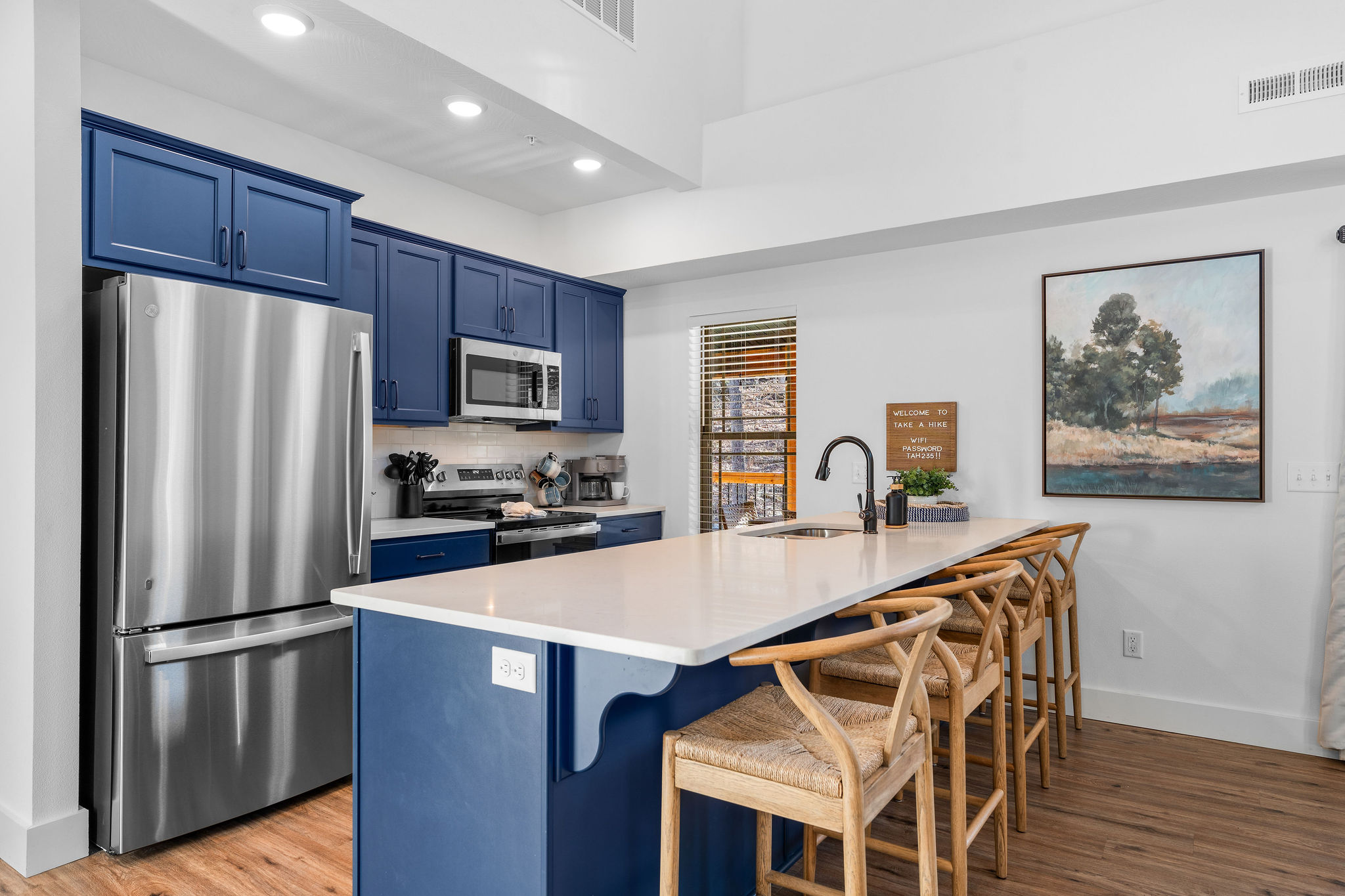 A great place to cook, eat, share and laugh together.