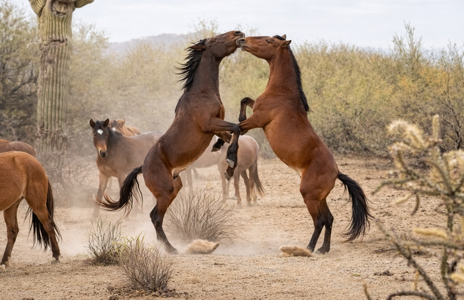 Visit the wild horses, bringing raw desert beauty and untamed Arizona magic to your stay.