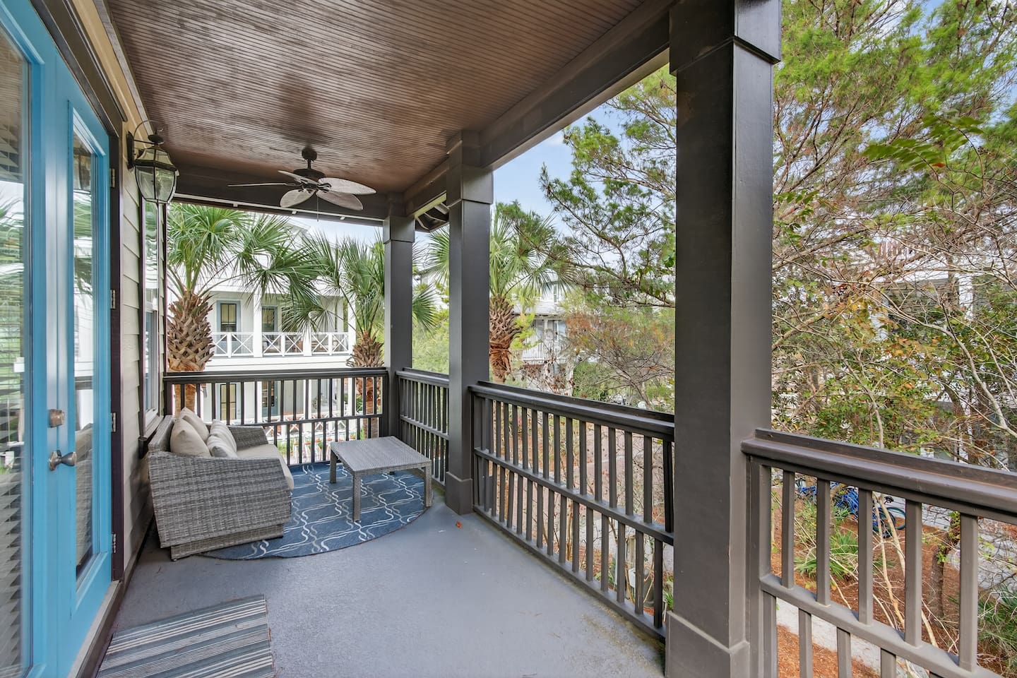Second floor primary bedroom balcony