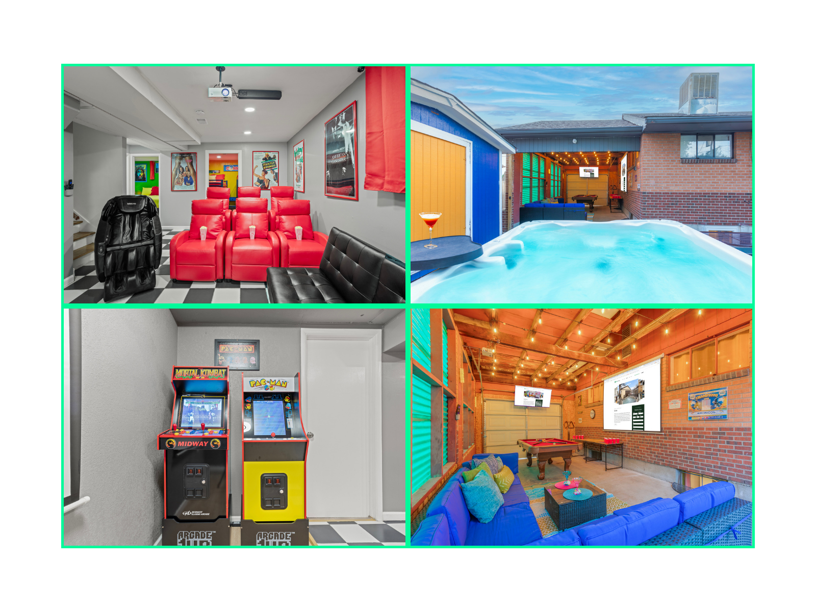 Stylish Hot Tub And Game Room - Amazing Retreat With Theater Experience - Westminster, CO