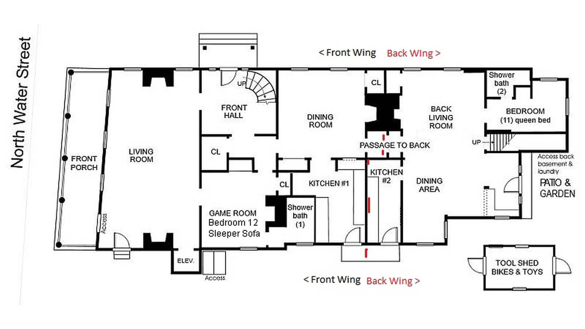 1st Floor Plan