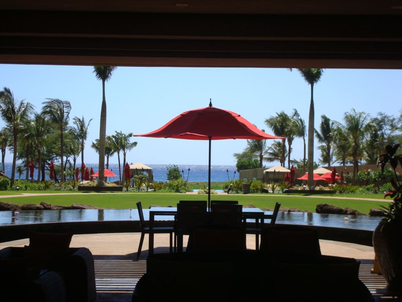 View from Hokulani lobby