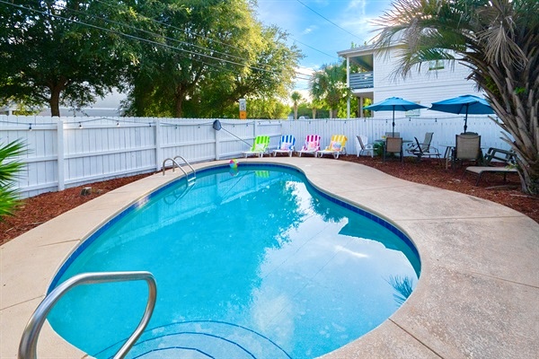 Private Pool, Fenced and in Front yard. Pool Heat Available