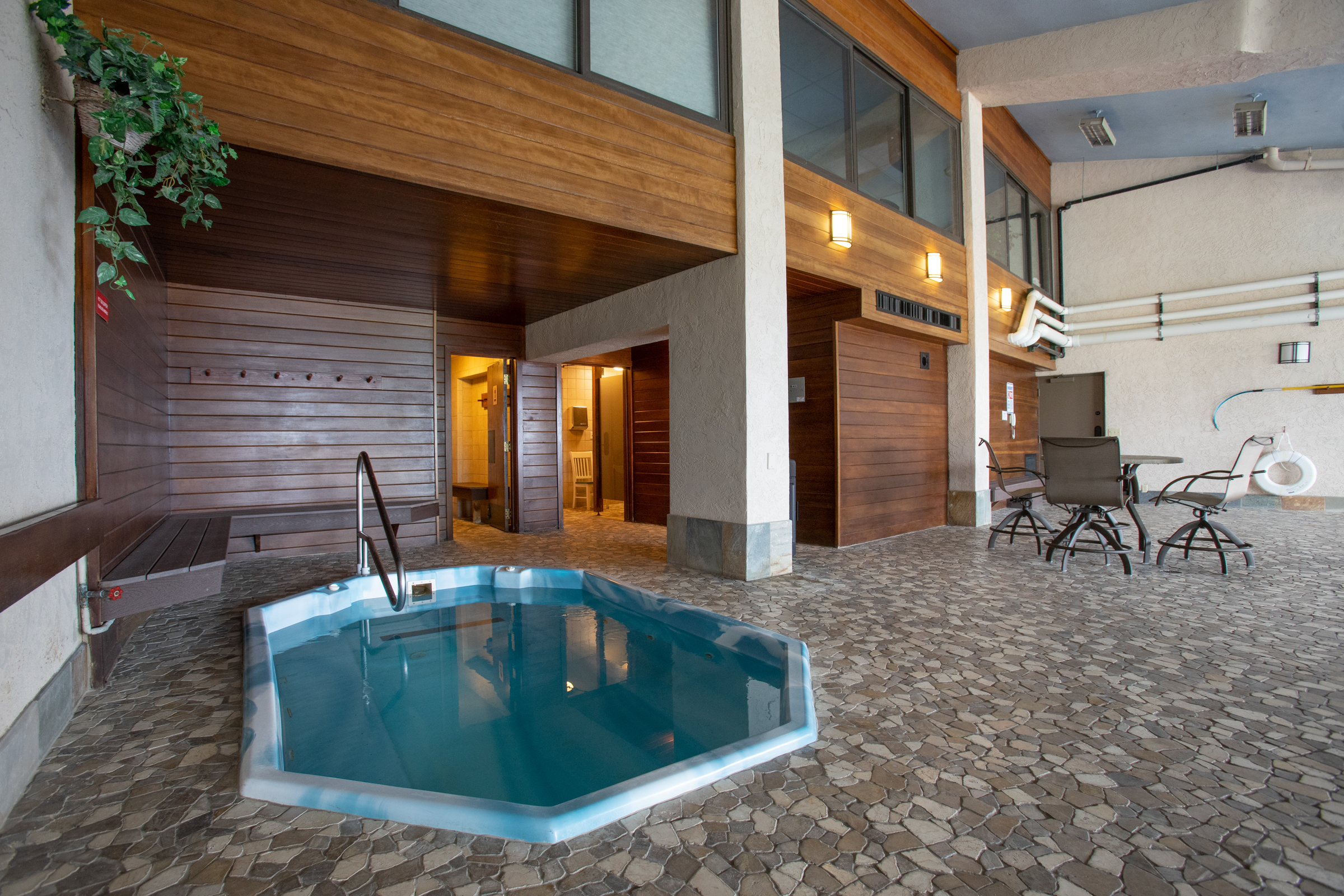 Shared Indoor Hot Tub