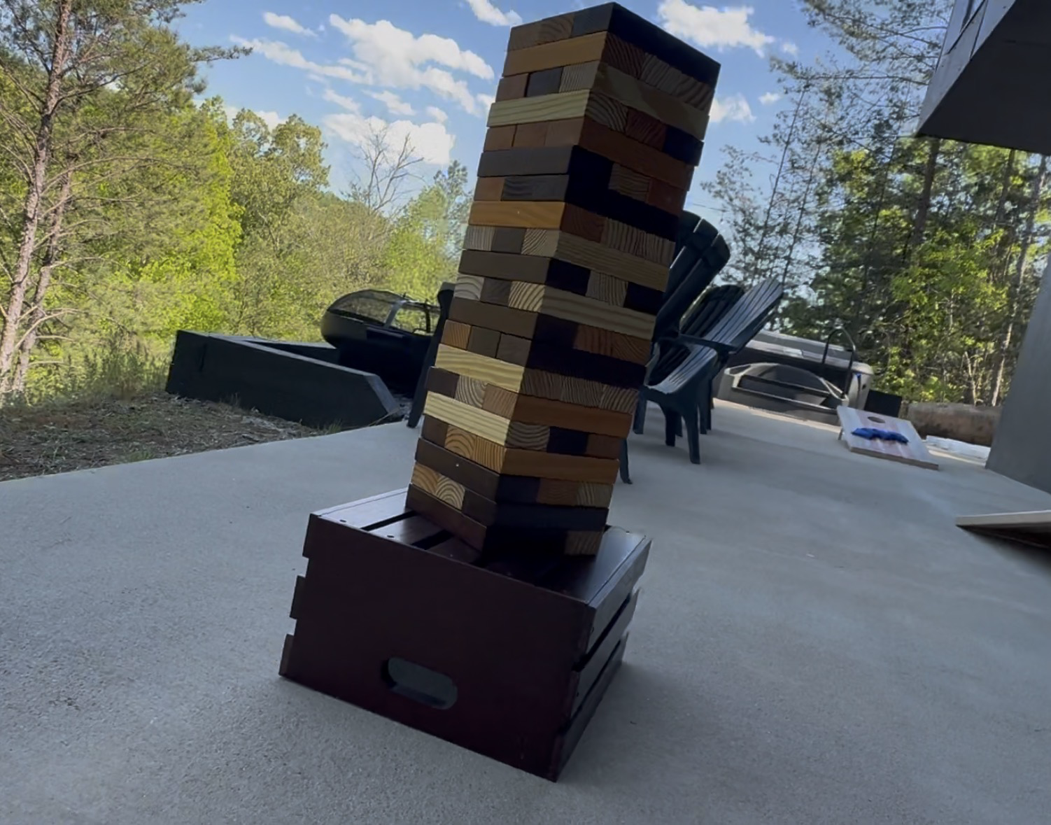 Oversized Jenga! - House Amenity