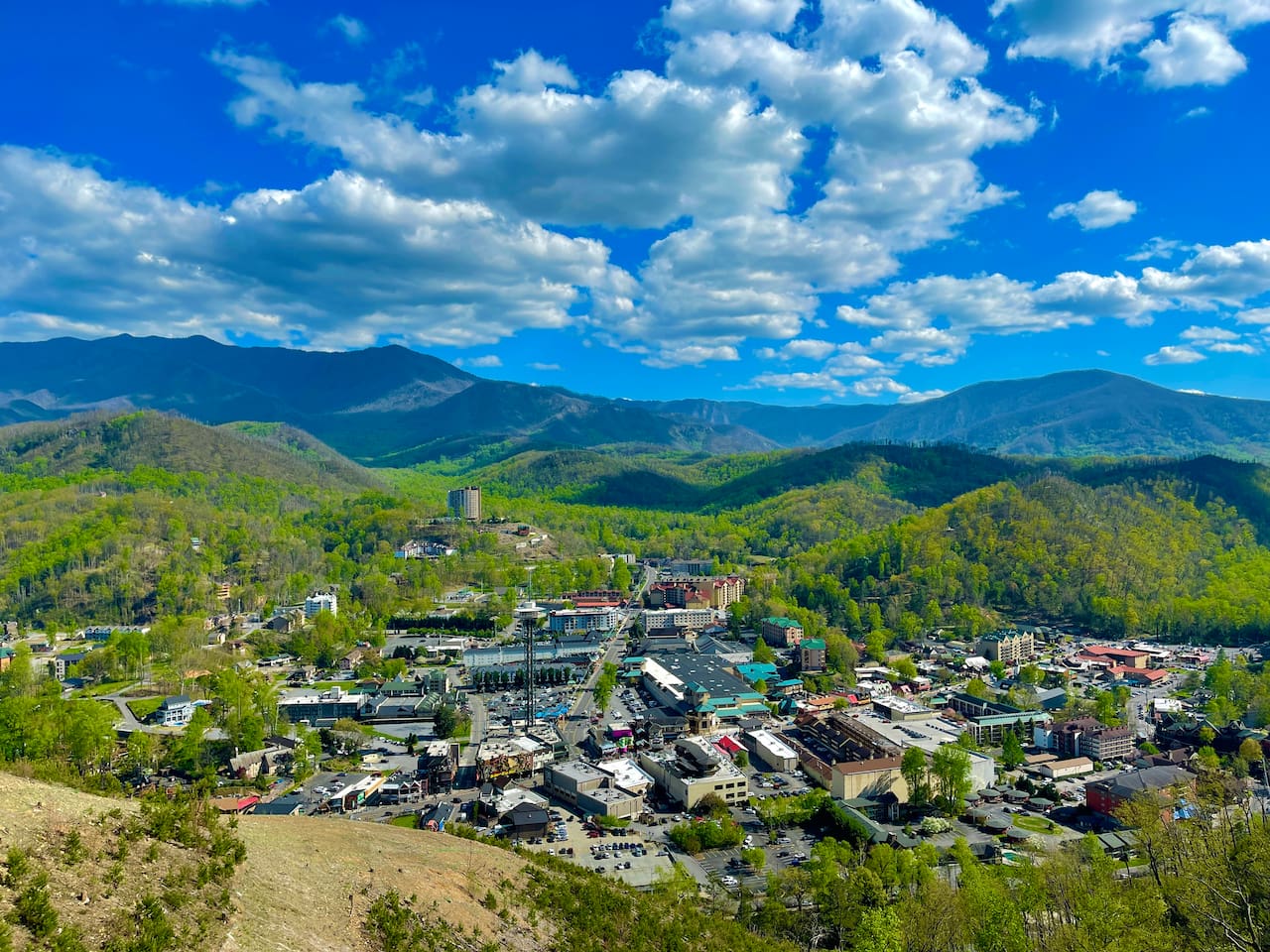 Overlooking the town of Gatlinburg, there's so much to do and explore.