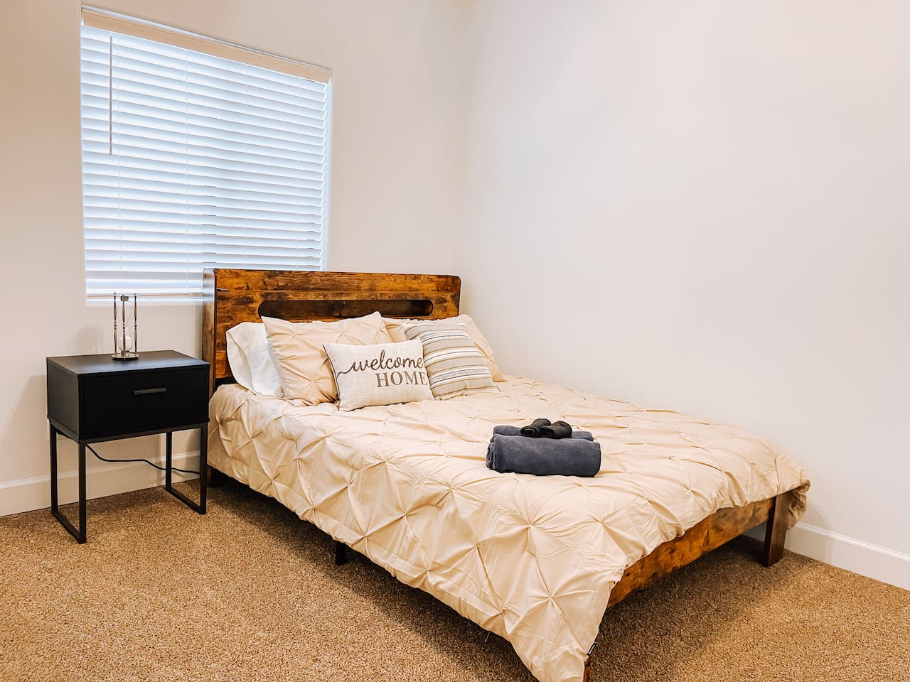 Bedroom #1 with queen size bed 