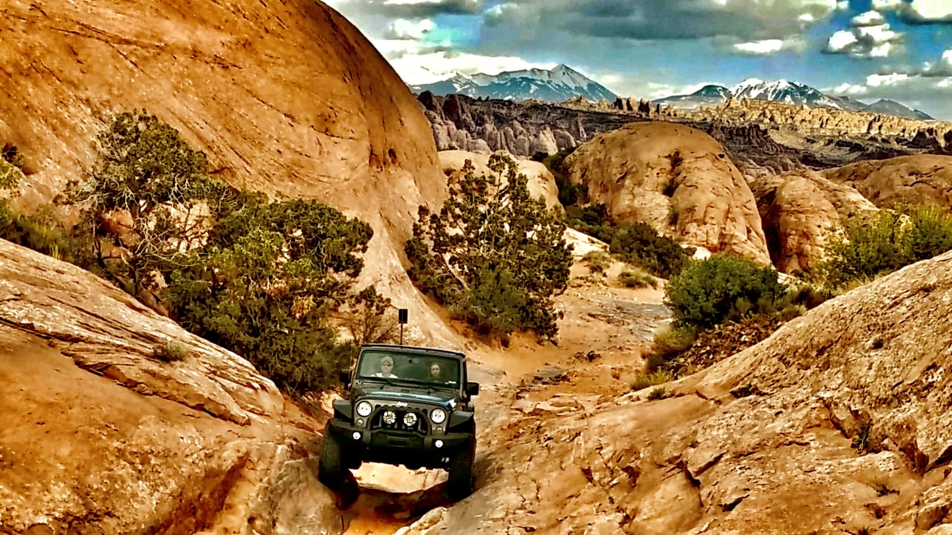Jeep from House