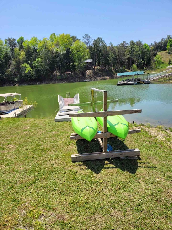Kayaking, swimming, Boat dock